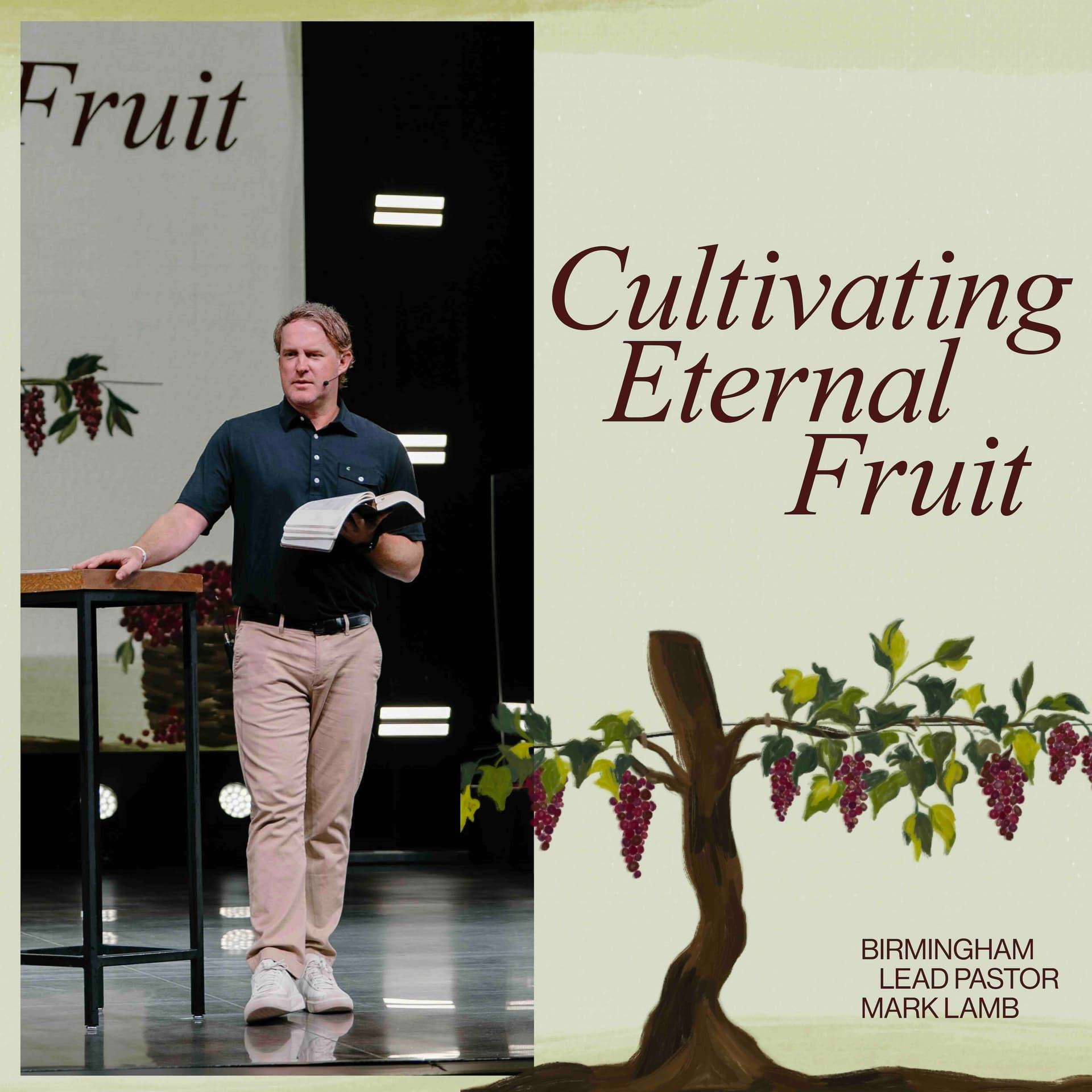 Cultivating Eternal Fruit – Mark Lamb — All Christ Church cover