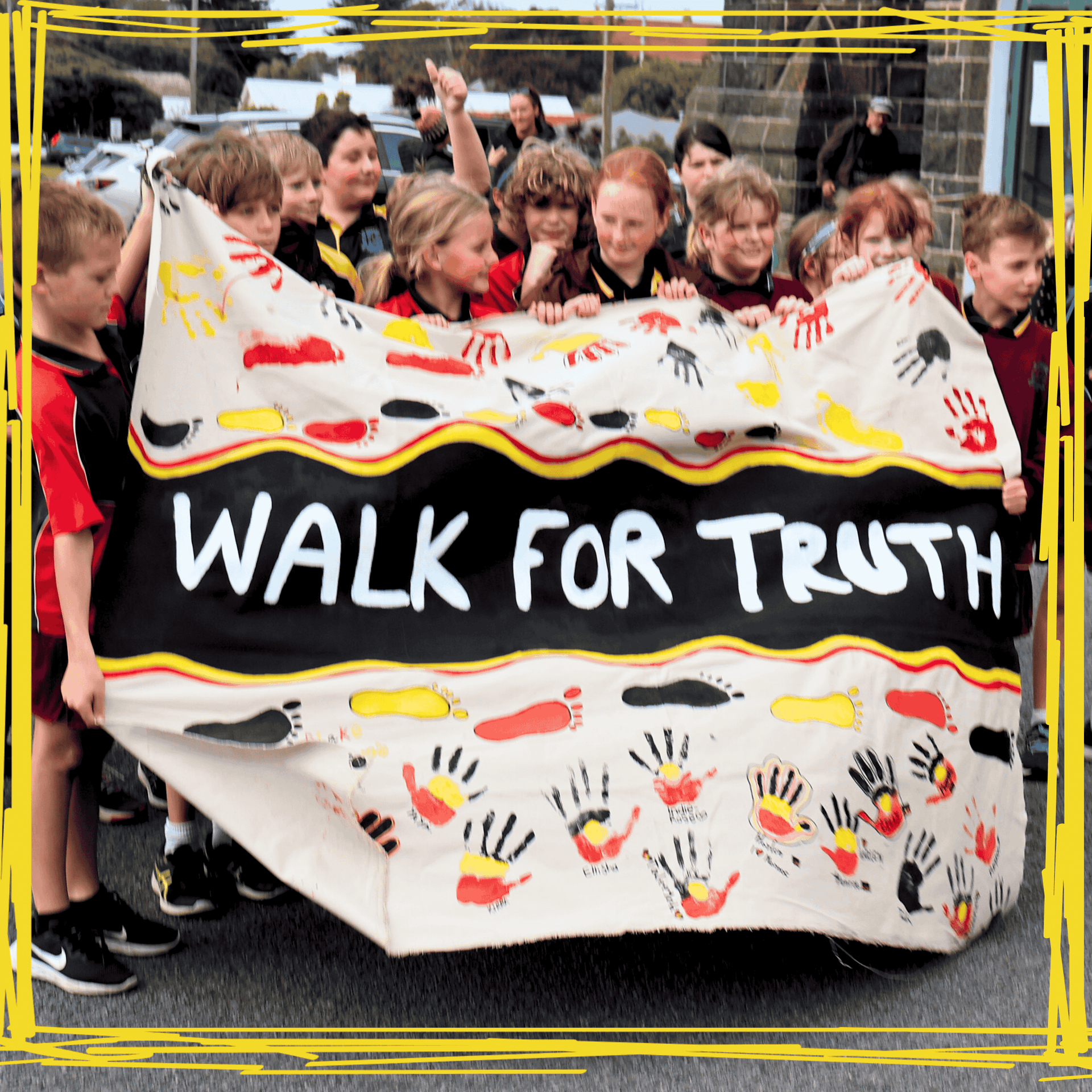 7. Walk for truth-telling - Hey History! cover