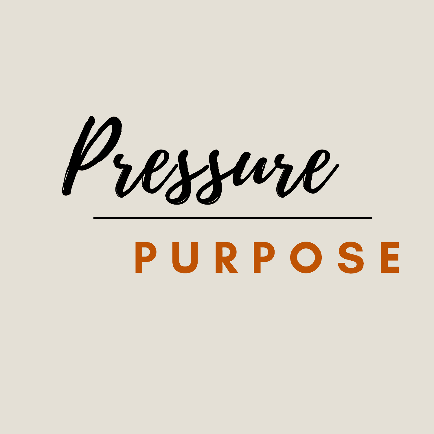 Purpose Under Pressure cover