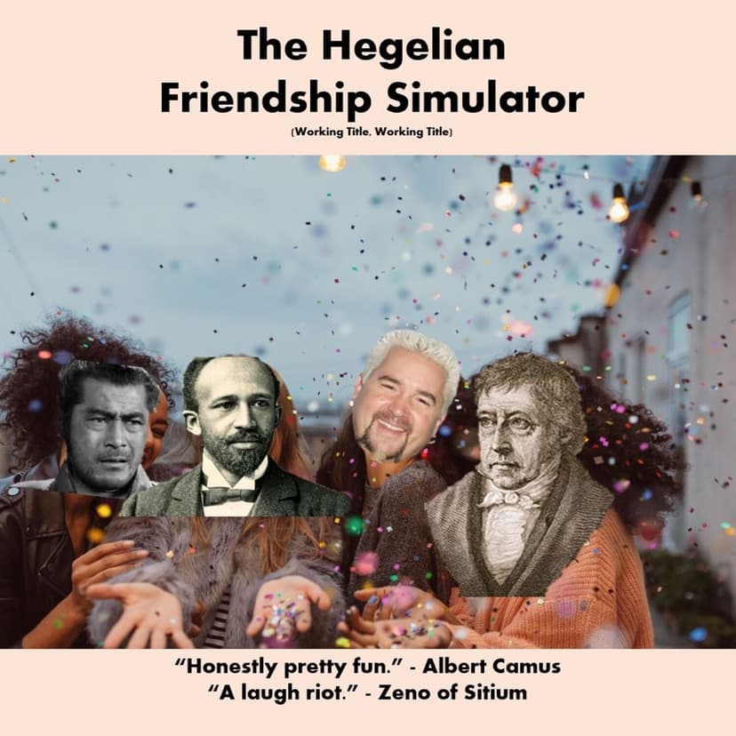 The Hegelian Friendship Simulator cover