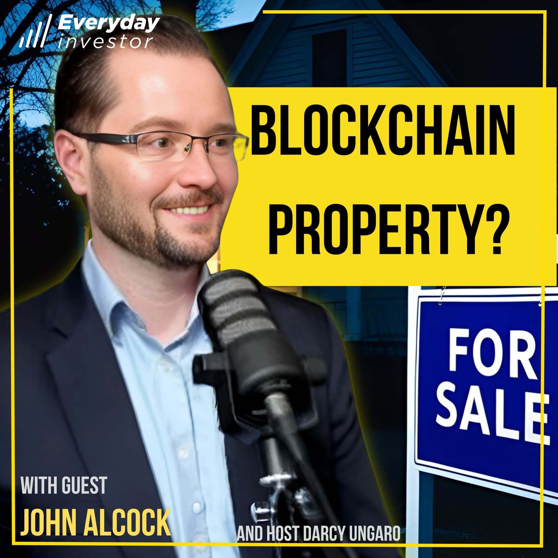 John Alcock / NZ's First Bitcoin Property Transaction, Ep 479 - NZ Everyday Investor cover