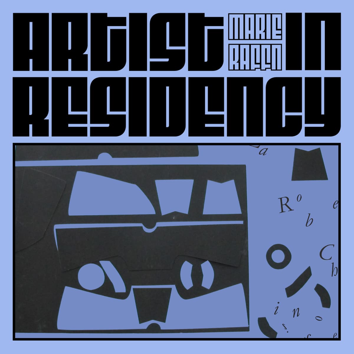 Marie Raffn -  Robe. Robe? Rope. og Horizontal and vertical lines meet at certain points - Artist in Residency cover