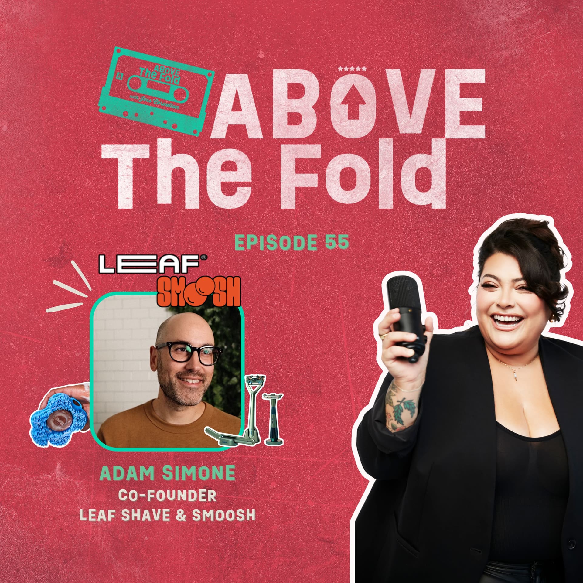 Episode 55 | Bootstrapped, Product-Led, and Built to Last with Adam Simone - Above The Fold cover