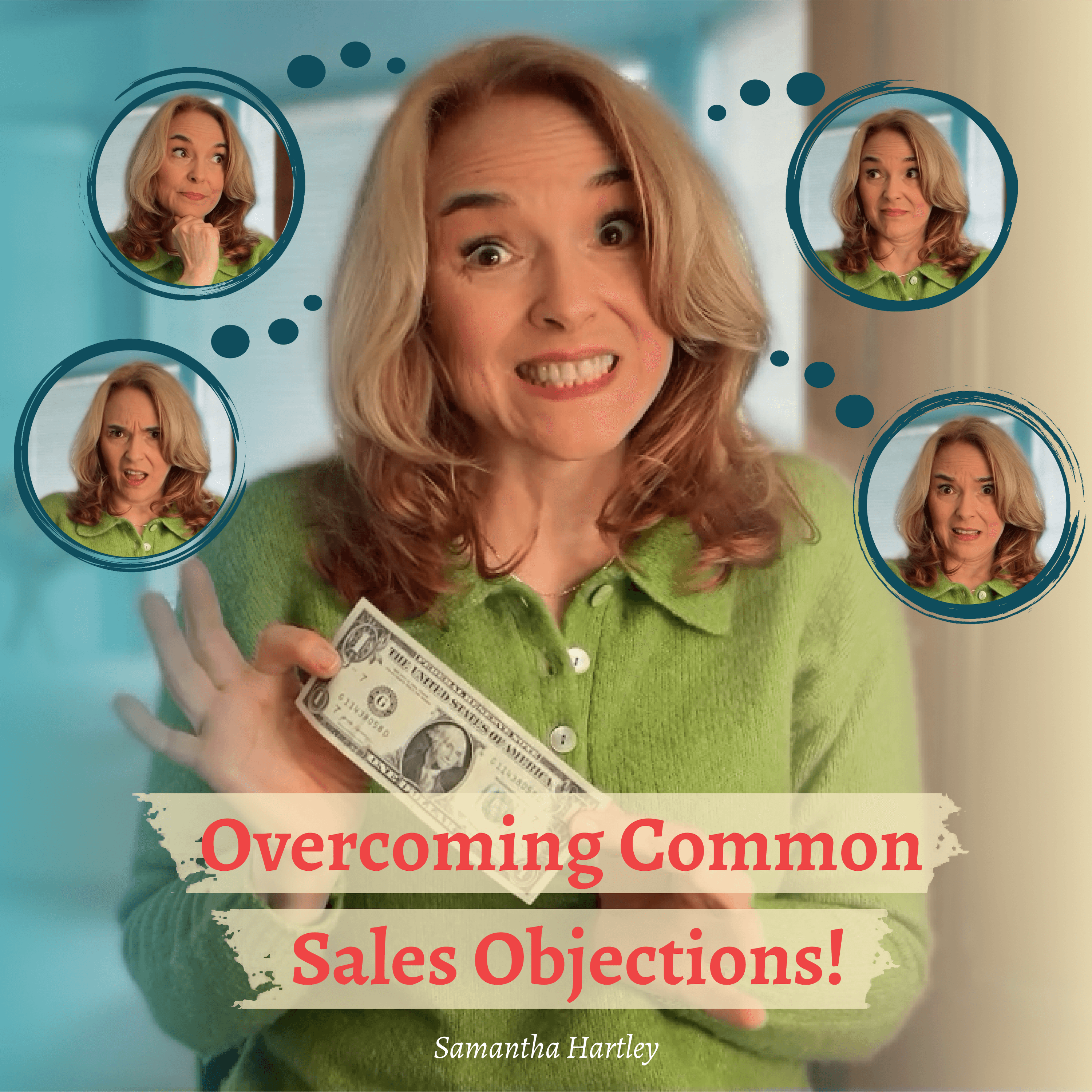Overcoming Common Sales Objections - Profitable Joyful Consulting cover