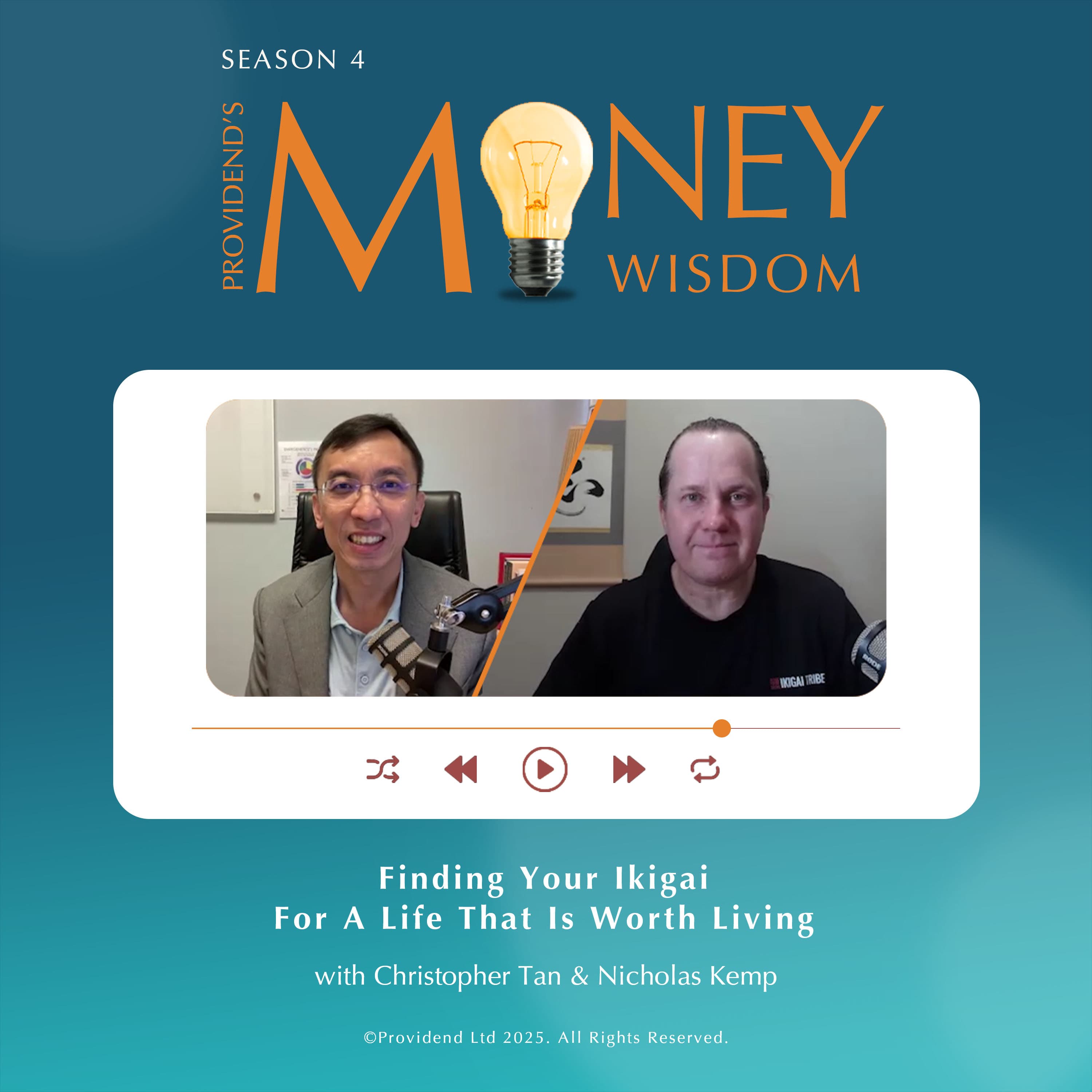 Finding Your Ikigai For A Life That Is Worth Living (S4E2) - Providend's Money Wisdom cover