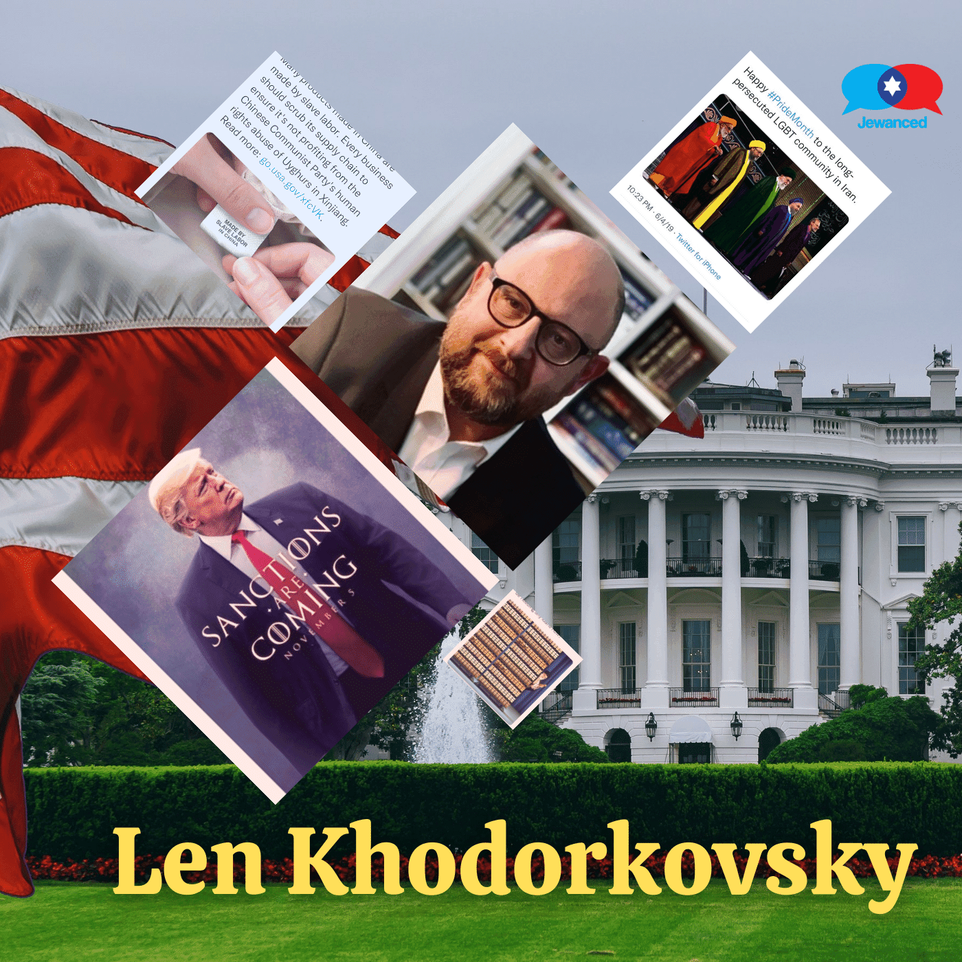 #58 Len Khodorkovsky - The State Department's Secret Weapon - Jewanced cover