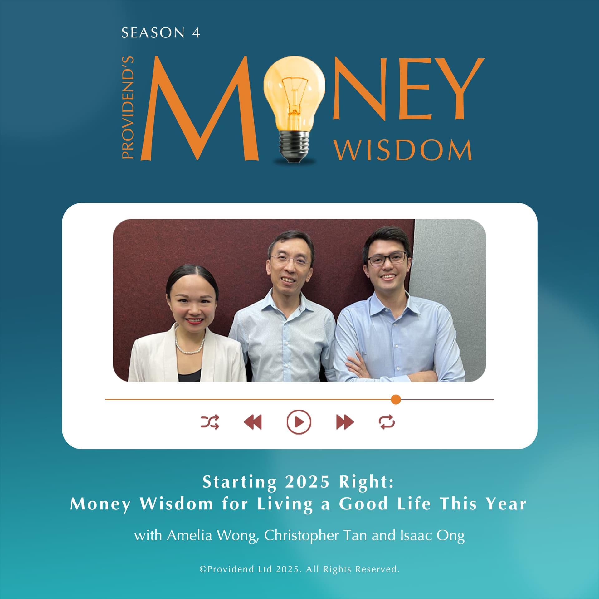 Starting 2025 Right: Money Wisdom for Living a Good Life This Year (S4E1) — Providend's Money Wisdom cover