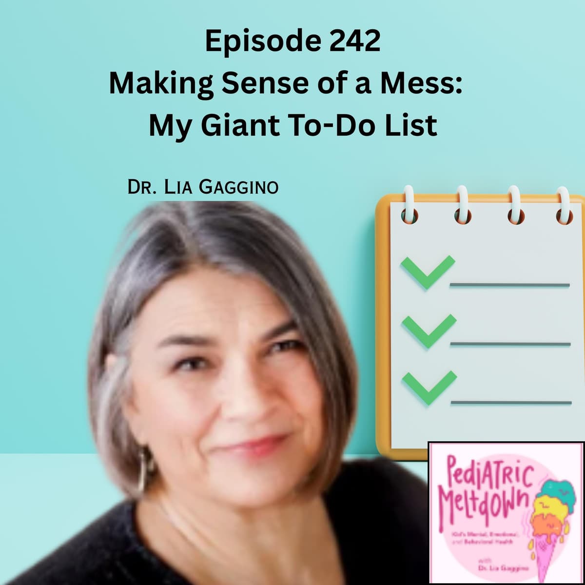 242.  Making Sense of a Mess:  My Giant To-Do List - Pediatric Meltdown cover