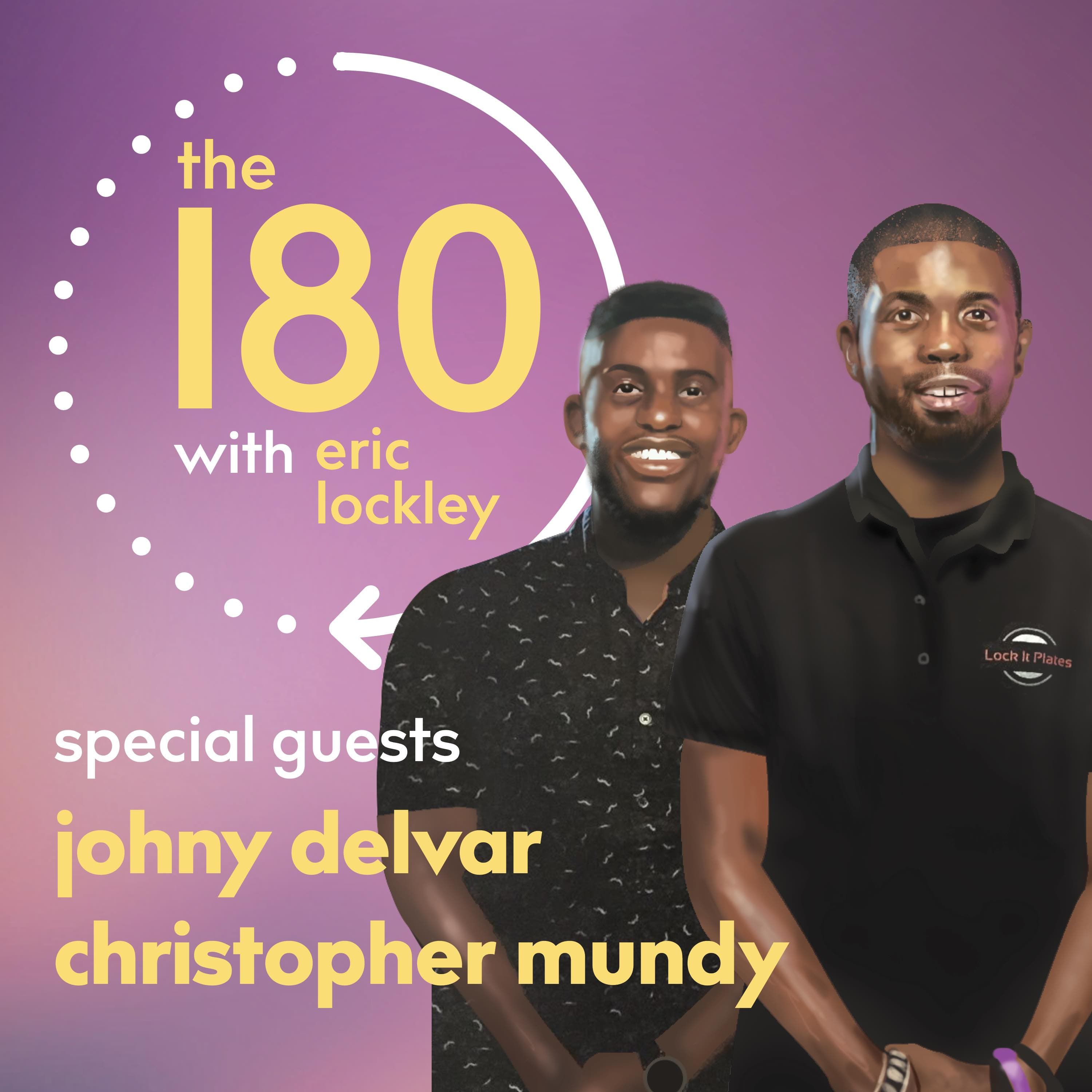 Johny Delvar and Christopher Mundy - The 180 cover