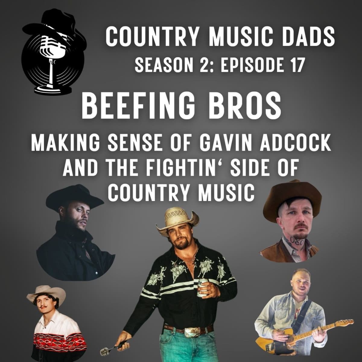 Beefing Bros: Making Sense of Gavin Adcock and the Fightin' Side of Country Music - Country Music Dads cover