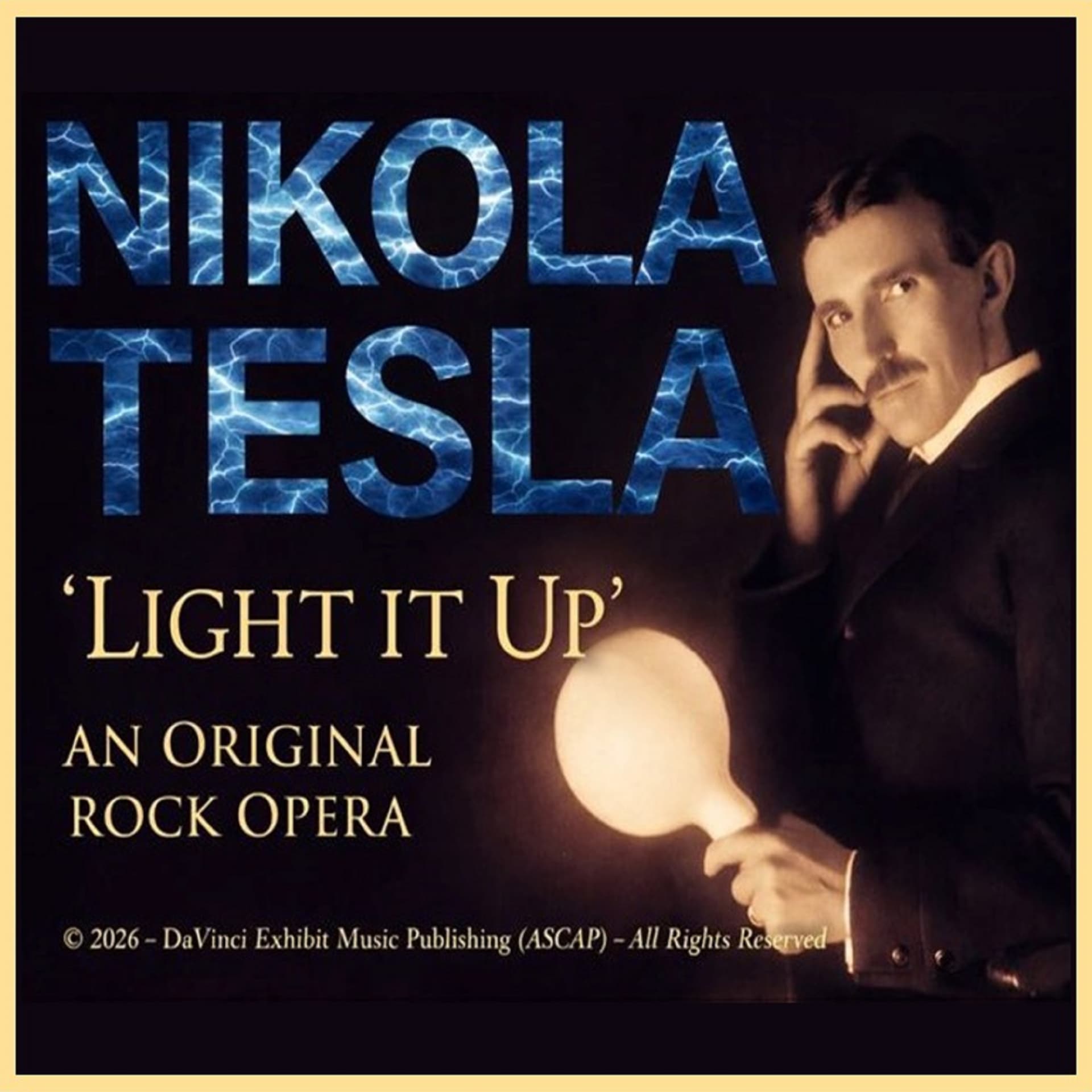 Nikola Tesla: Light It Up – An Original Rock Opera - Saint Louis In Tune cover