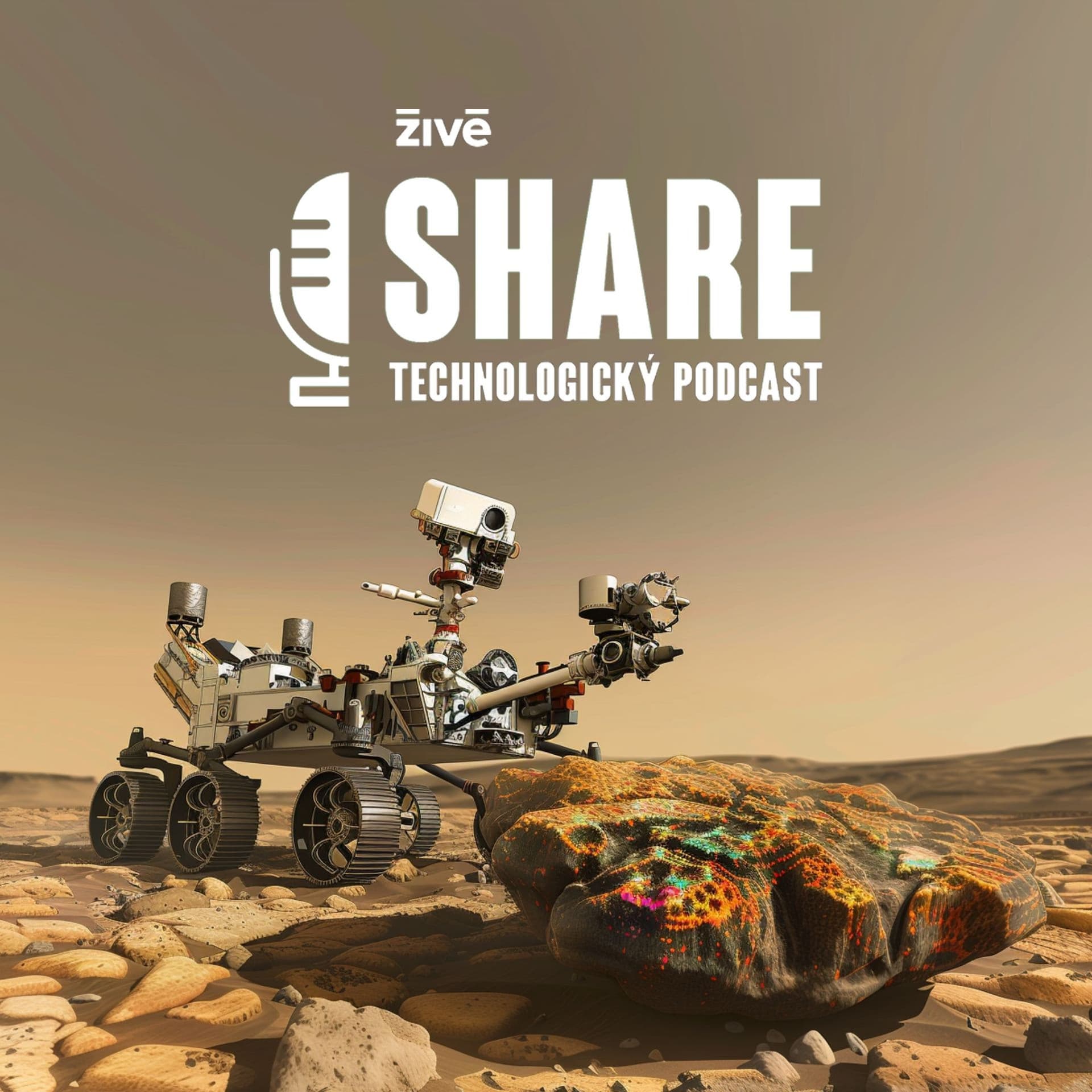 Život na Marse? Rover NASA objavil zatiaľ najsilnejšiu indíciu - Technologický podcast SHARE | Živé.sk cover