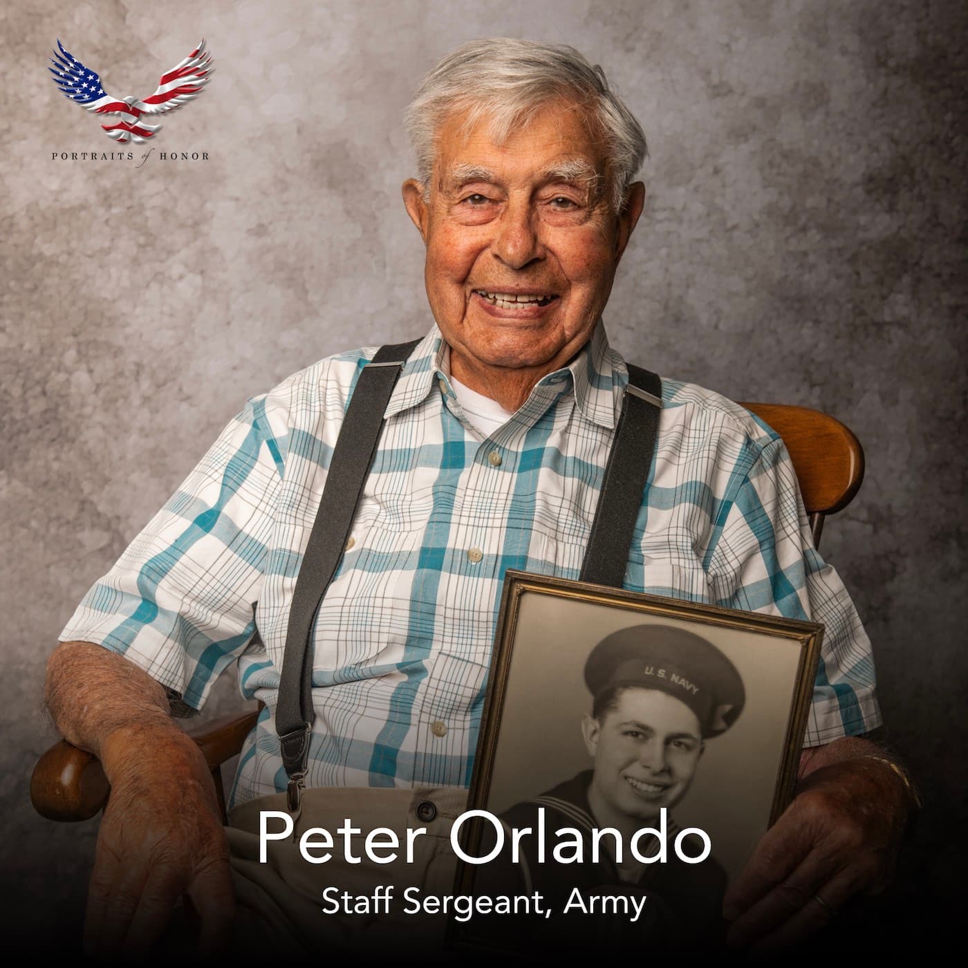 Peter Orlando (Staff Sergeant, Army) | S1E15 - Portraits of Honor cover