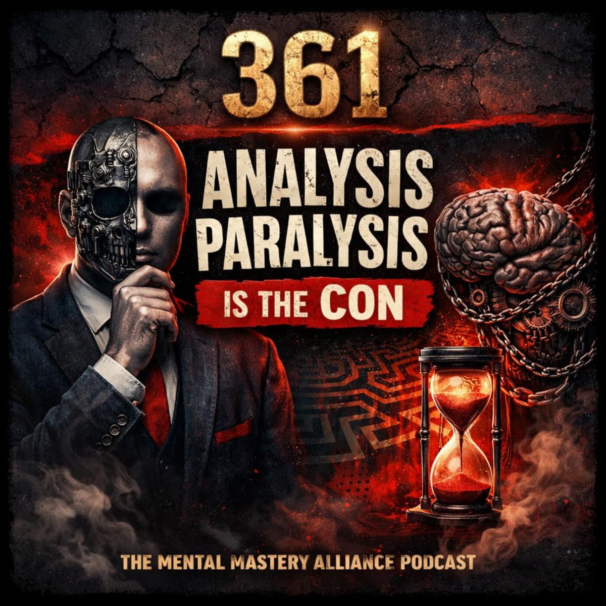 #361: Analysis Paralysis Is the Con - The Mental Mastery Alliance cover
