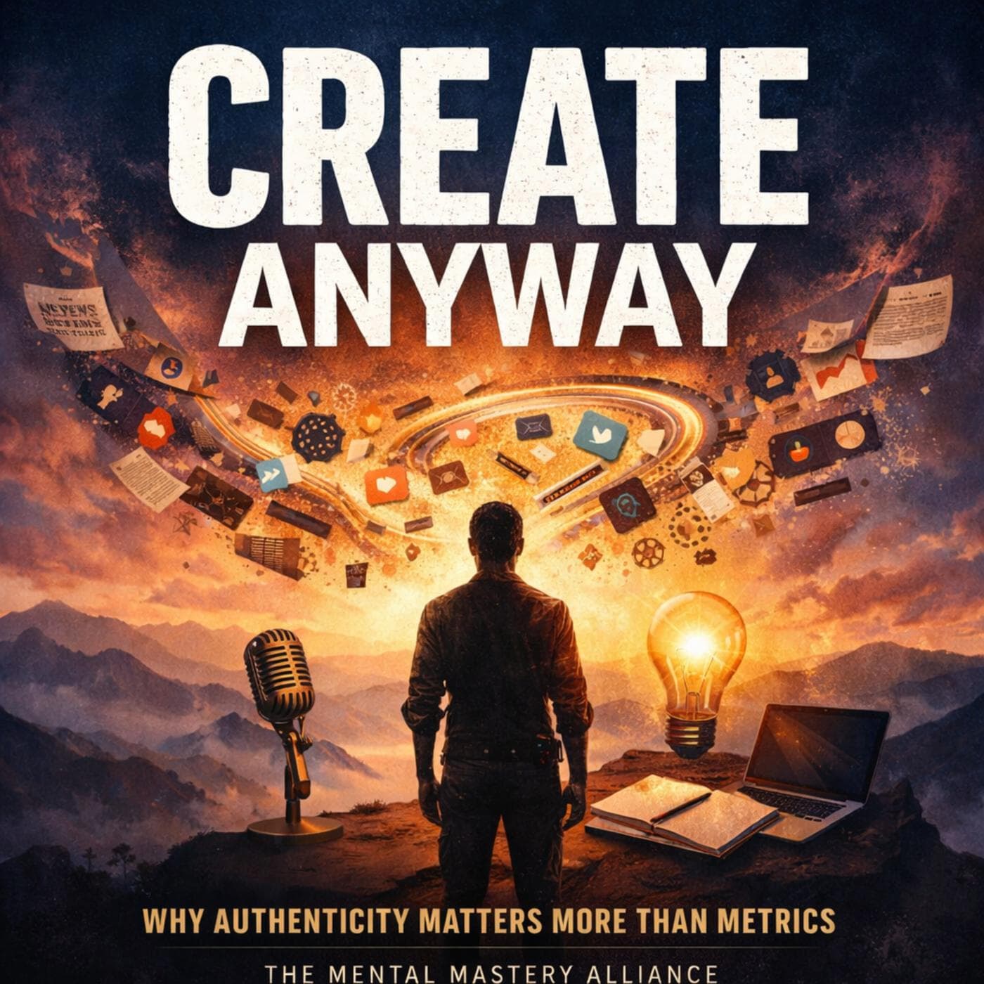 #363: Creating in an Age of Information Overload - The Mental Mastery Alliance cover