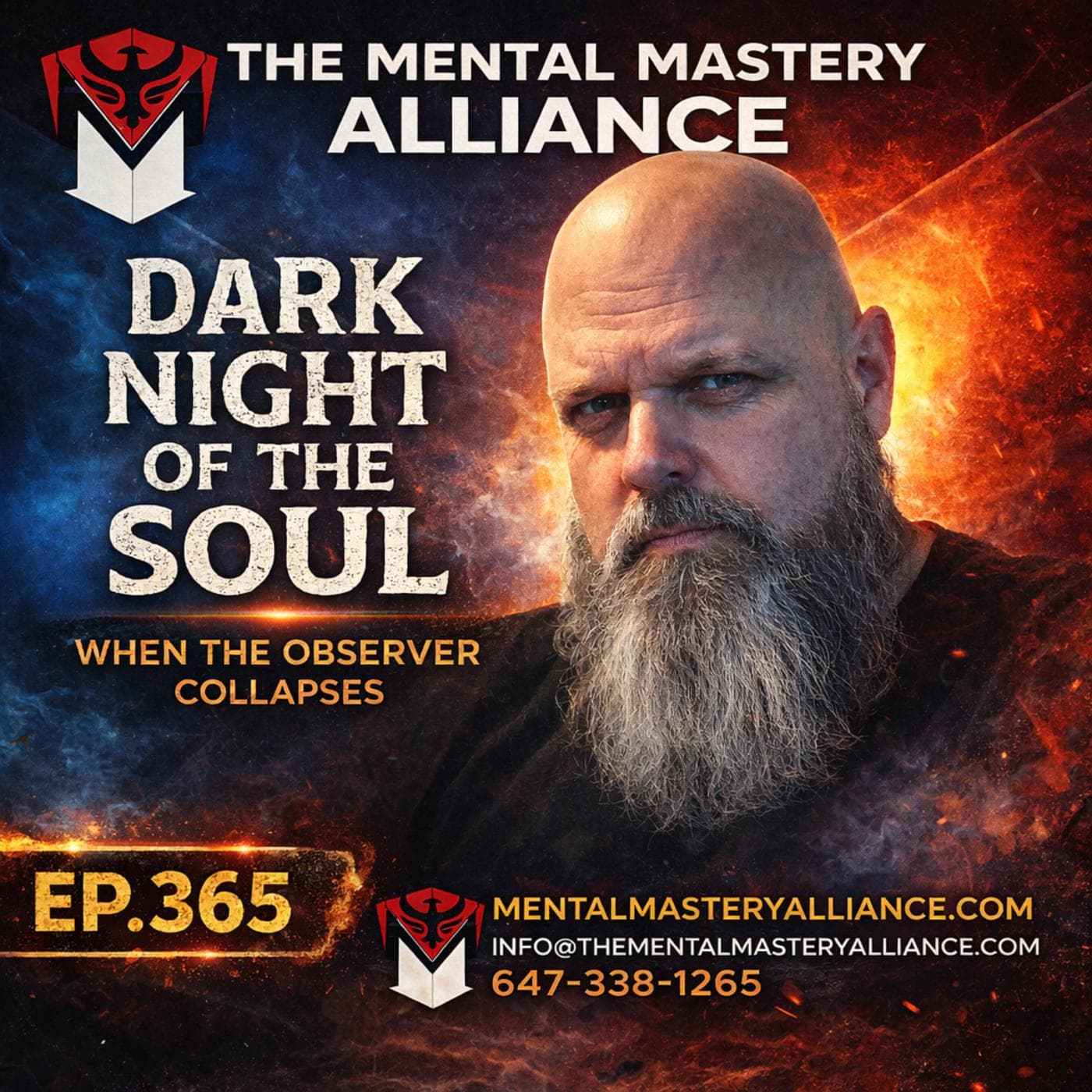 #365: Dark Night of the Soul, When the Observer Collapses - The Mental Mastery Alliance cover