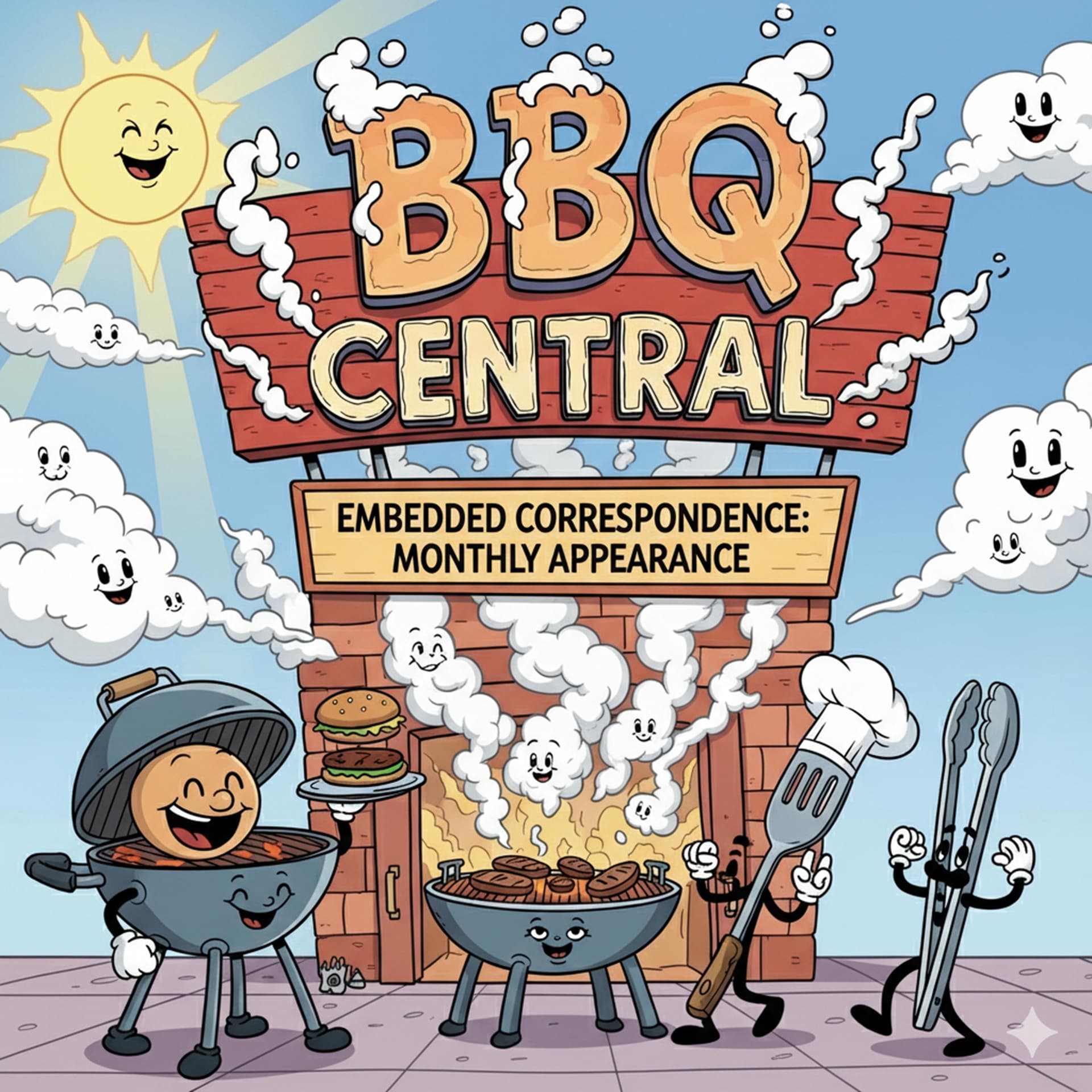 The Embedded Correspondents For March 2026 - The BBQ Central Show cover