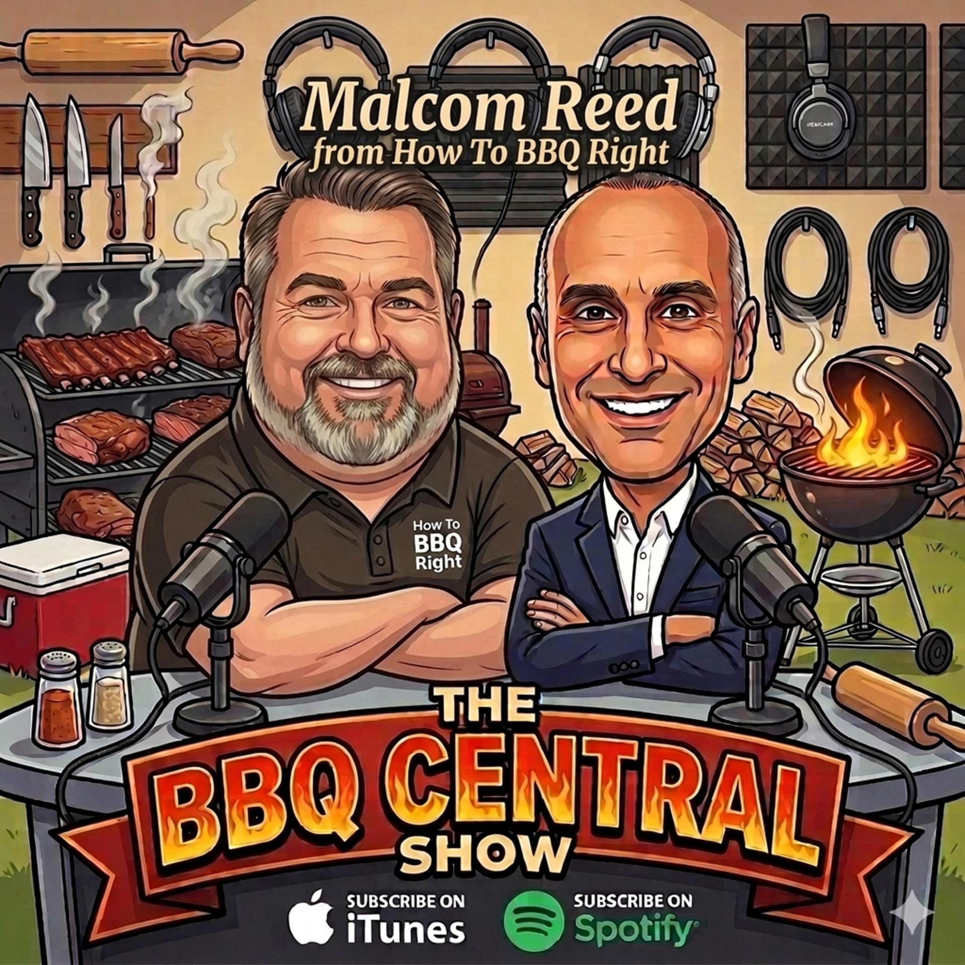 Malcom Reed Owns A Boat Marina; Quinton Posey Debuts On The Show — The BBQ Central Show cover