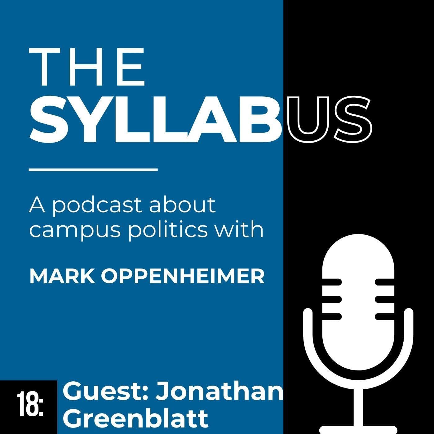 Jonathan Greenblatt, CEO of the ADL - The Syllabus cover