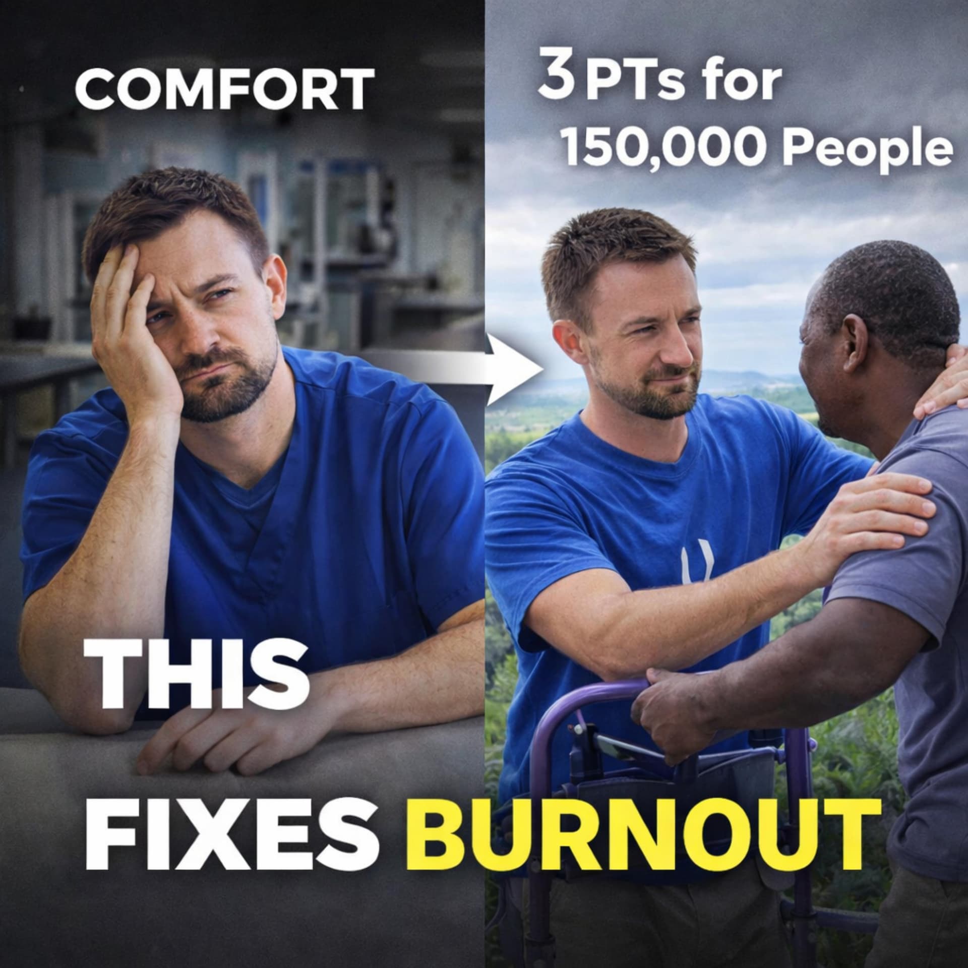 Why Physical Therapists Are Burnt Out (And What Actually Fixes It) - PT Pintcast - Physical Therapy cover