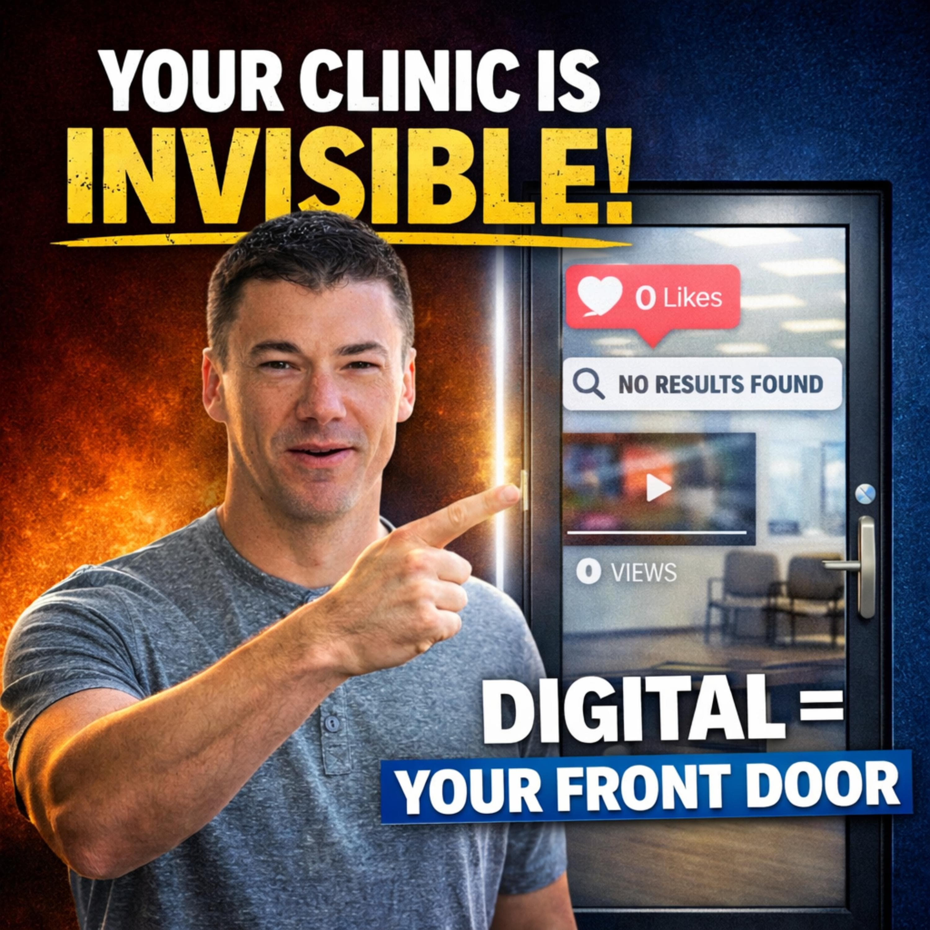 Your PT Clinic Isn’t Growing Because You’re Invisible - PT Pintcast - Physical Therapy cover