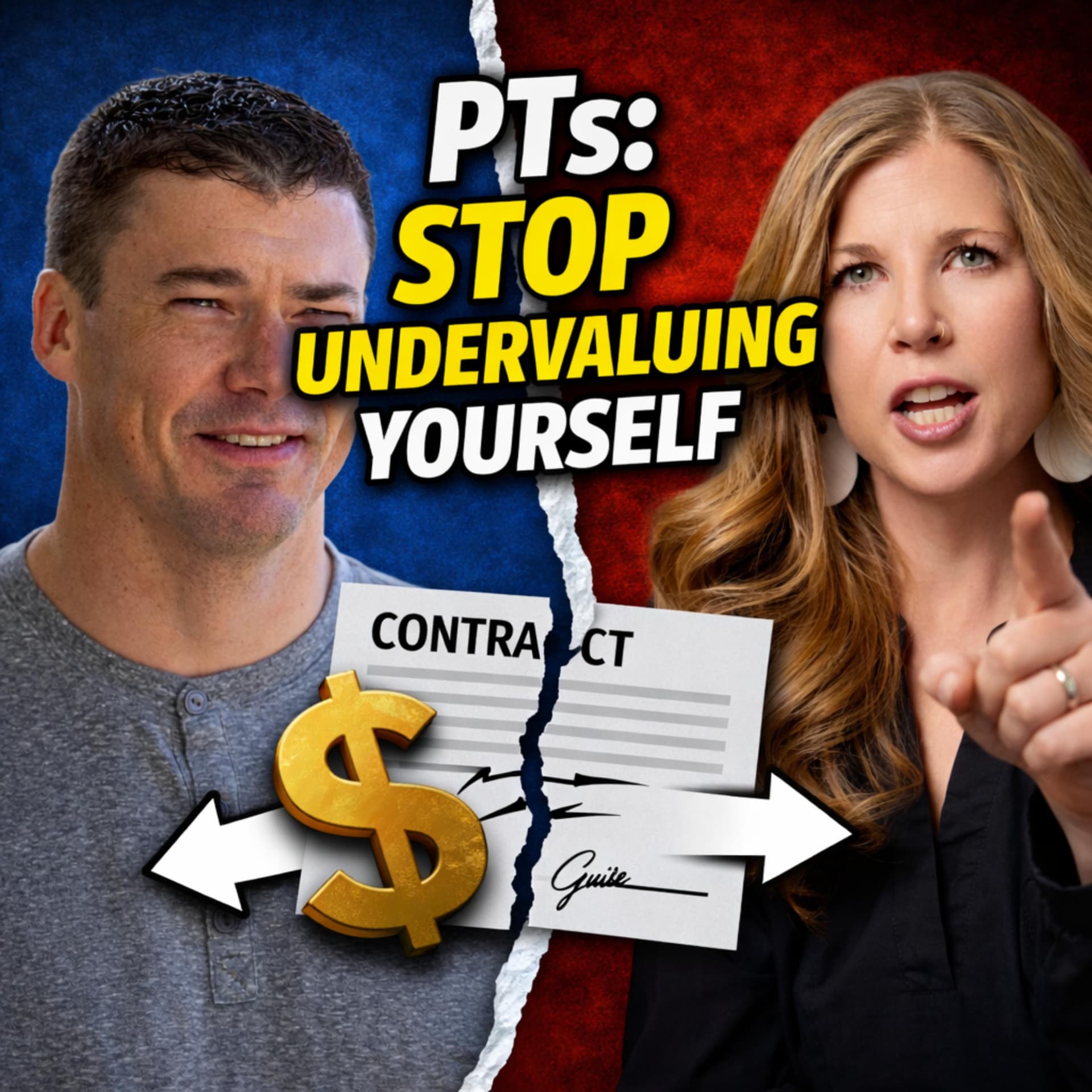 Why PTs Struggle to Negotiate (And What to Do About It) - PT Pintcast - Physical Therapy cover