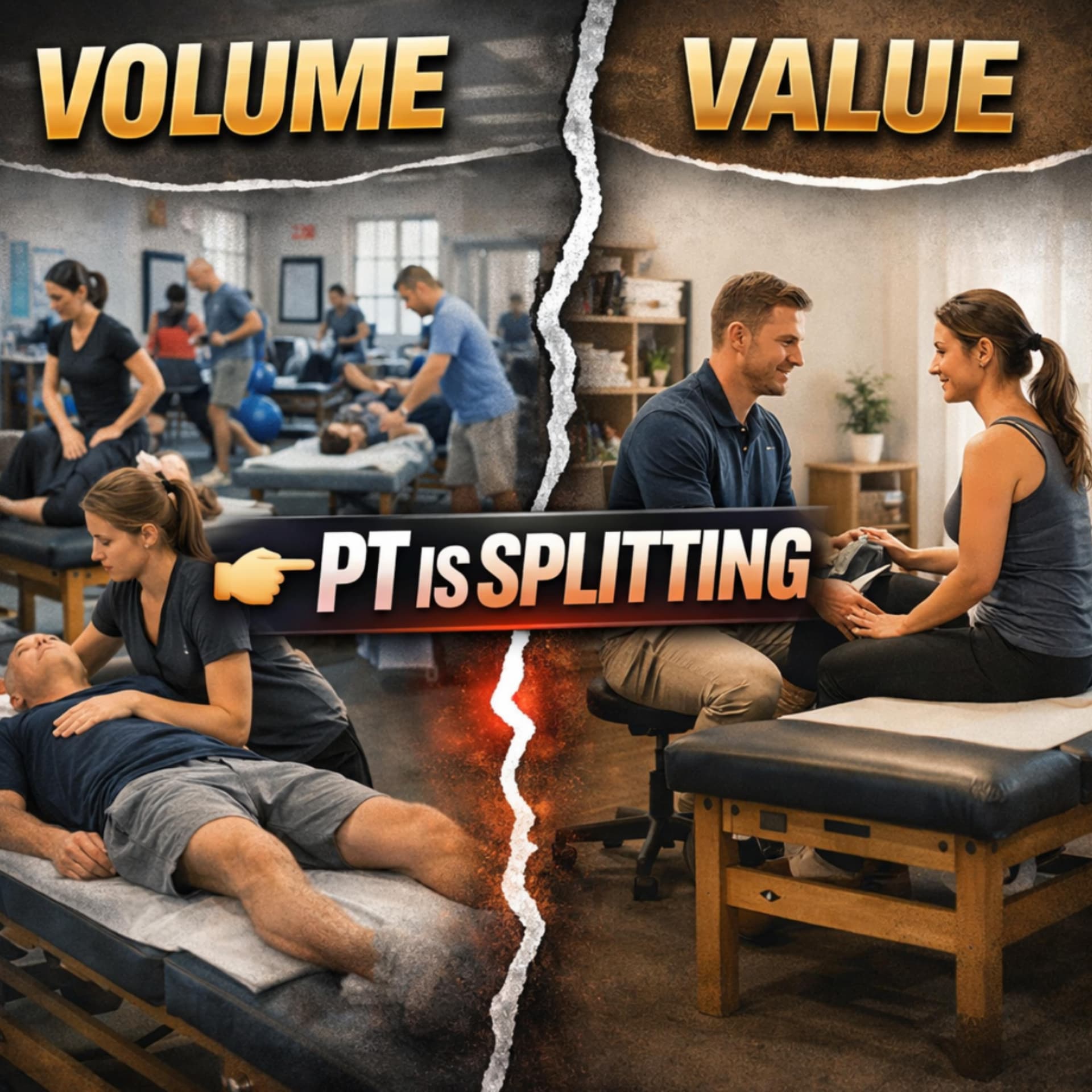 Volume vs Value: The Future of PT Clinics - PT Pintcast - Physical Therapy cover