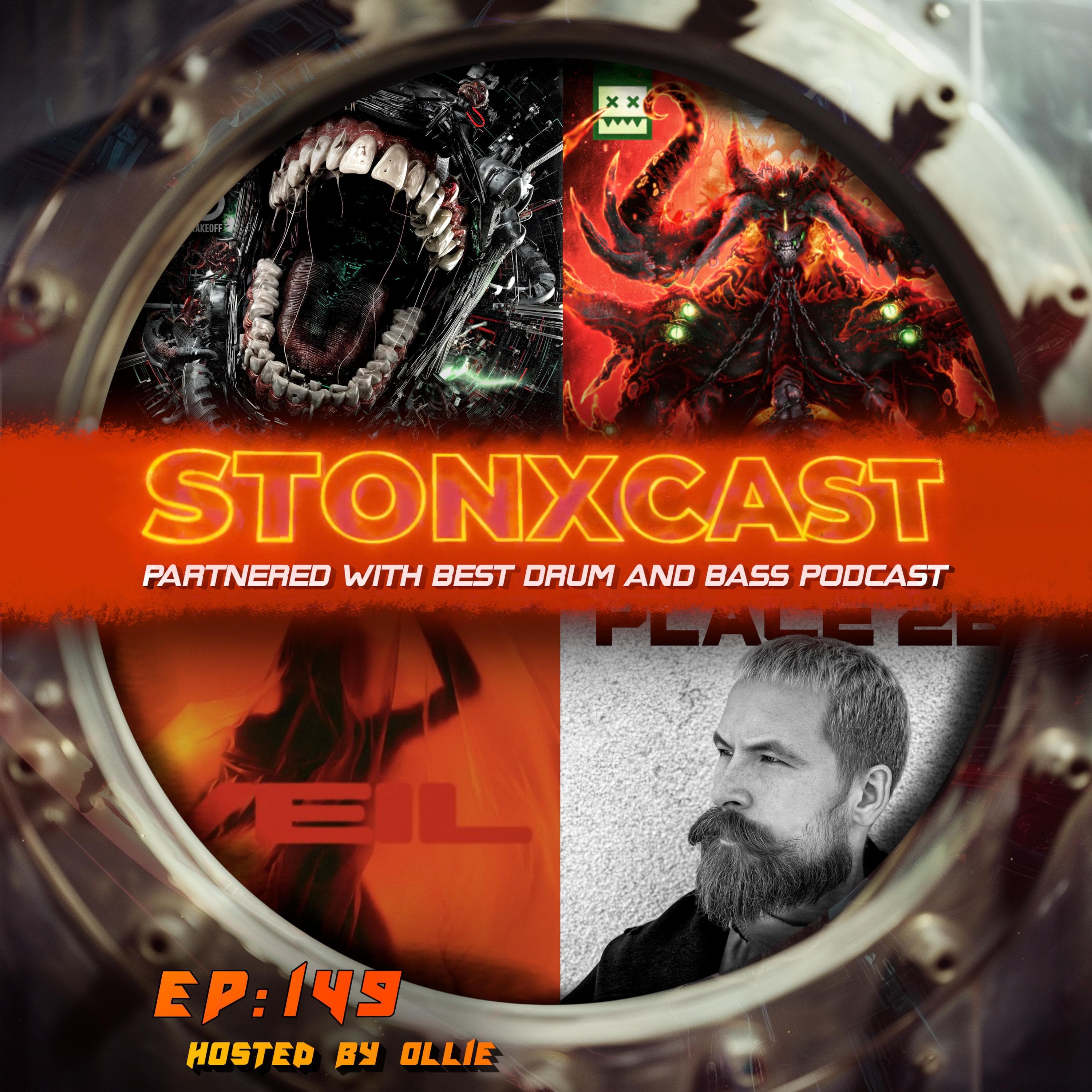 Stonxcast EP:149- Hosted By Ollie - Best Drum and Bass Podcast – Hosted by Bad Syntax & Stonx | Neurofunk + DNB Weekly cover