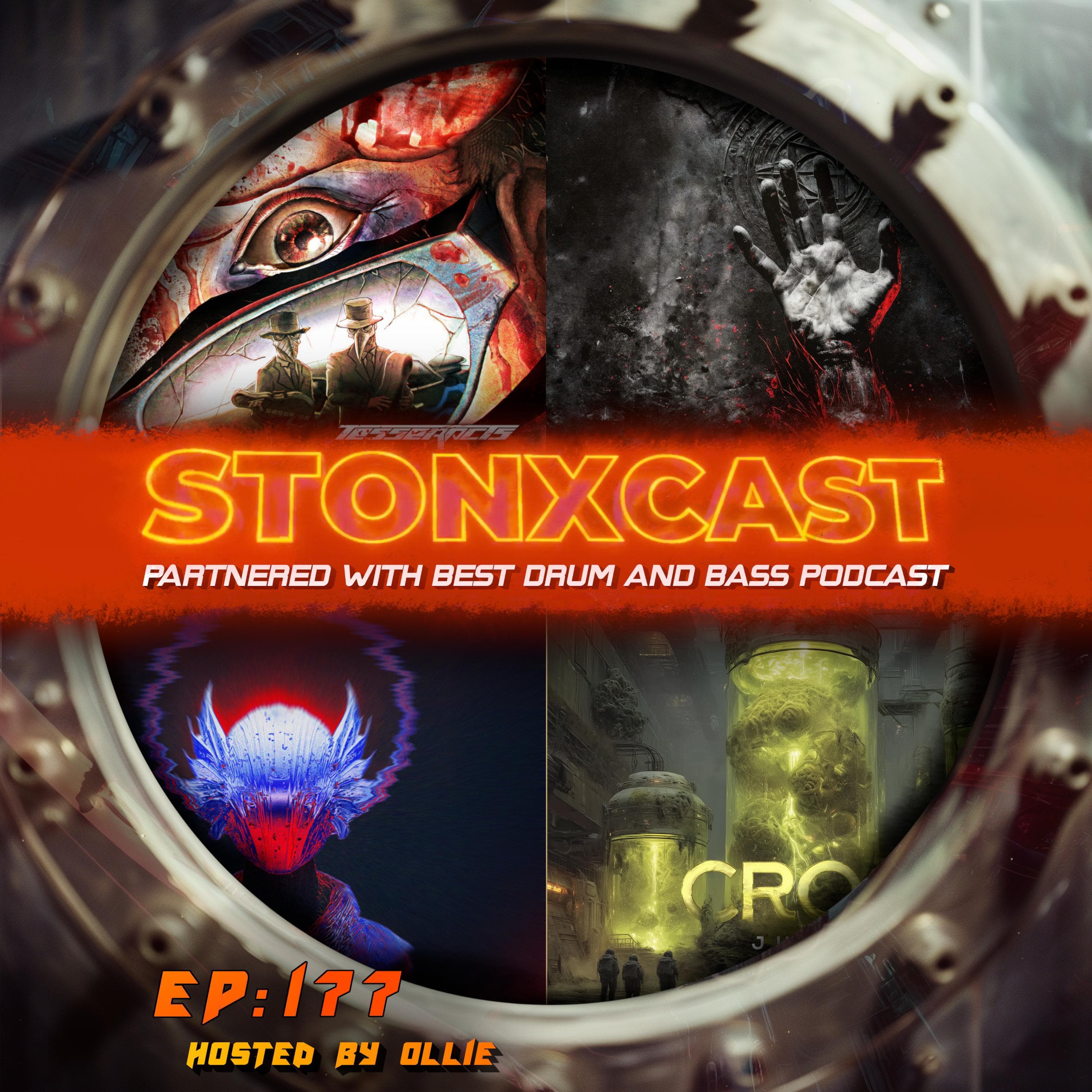 Stonxcast Ep.177 - Hosted By Ollie - Best Drum and Bass Podcast – Hosted by Bad Syntax & Stonx | Neurofunk + DNB Weekly cover