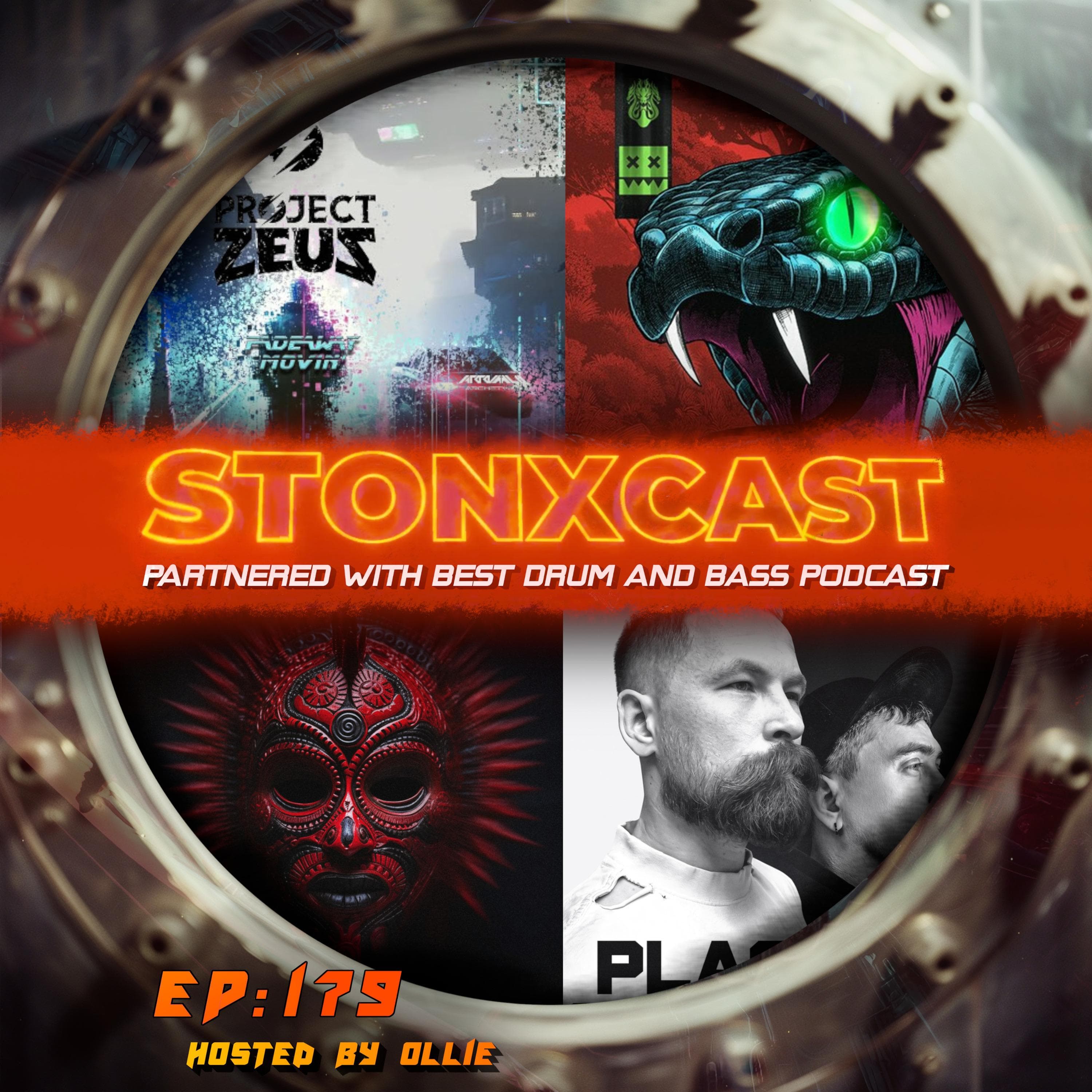 Stonxcast Ep.179 - Hosted By Ollie - Best Drum and Bass Podcast – Hosted by Bad Syntax & Stonx | Neurofunk + DNB Weekly cover