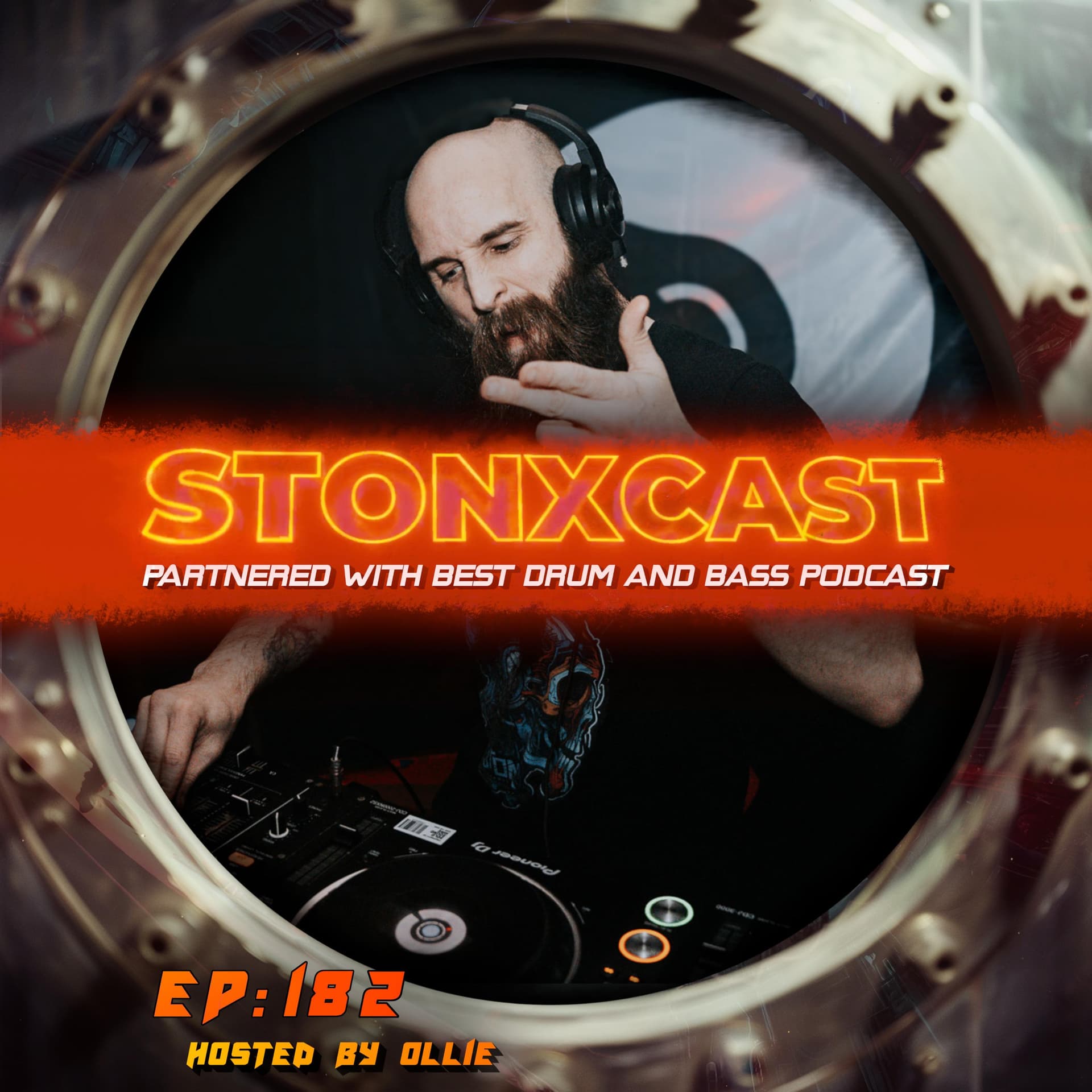 Stonxcast Ep.182 - Hosted By Ollie - Best Drum and Bass Podcast – Hosted by Bad Syntax & Stonx | Neurofunk + DNB Weekly cover