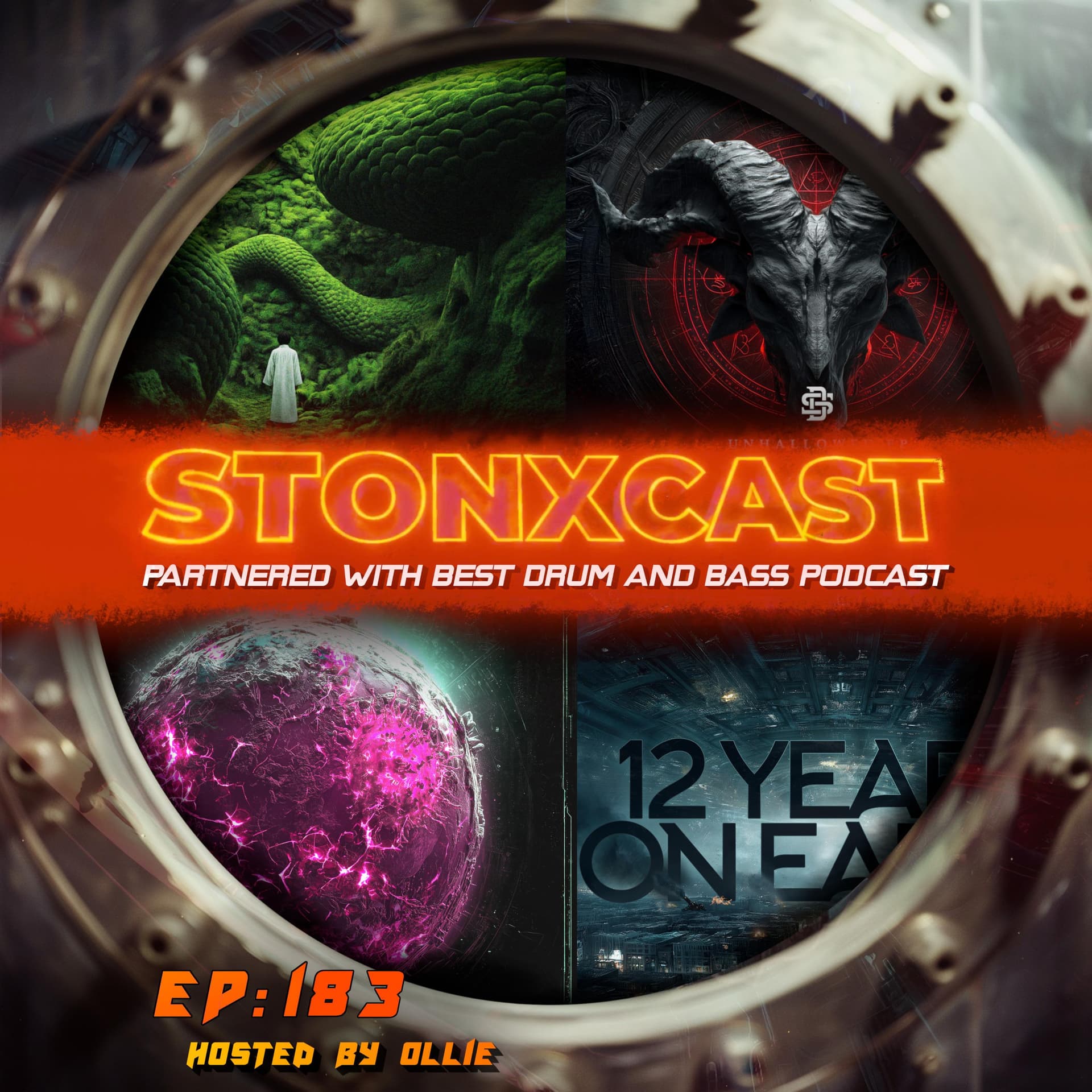 Stonxcast Ep.183 - Hosted By Ollie - Best Drum and Bass Podcast – Hosted by Bad Syntax & Stonx | Neurofunk + DNB Weekly cover