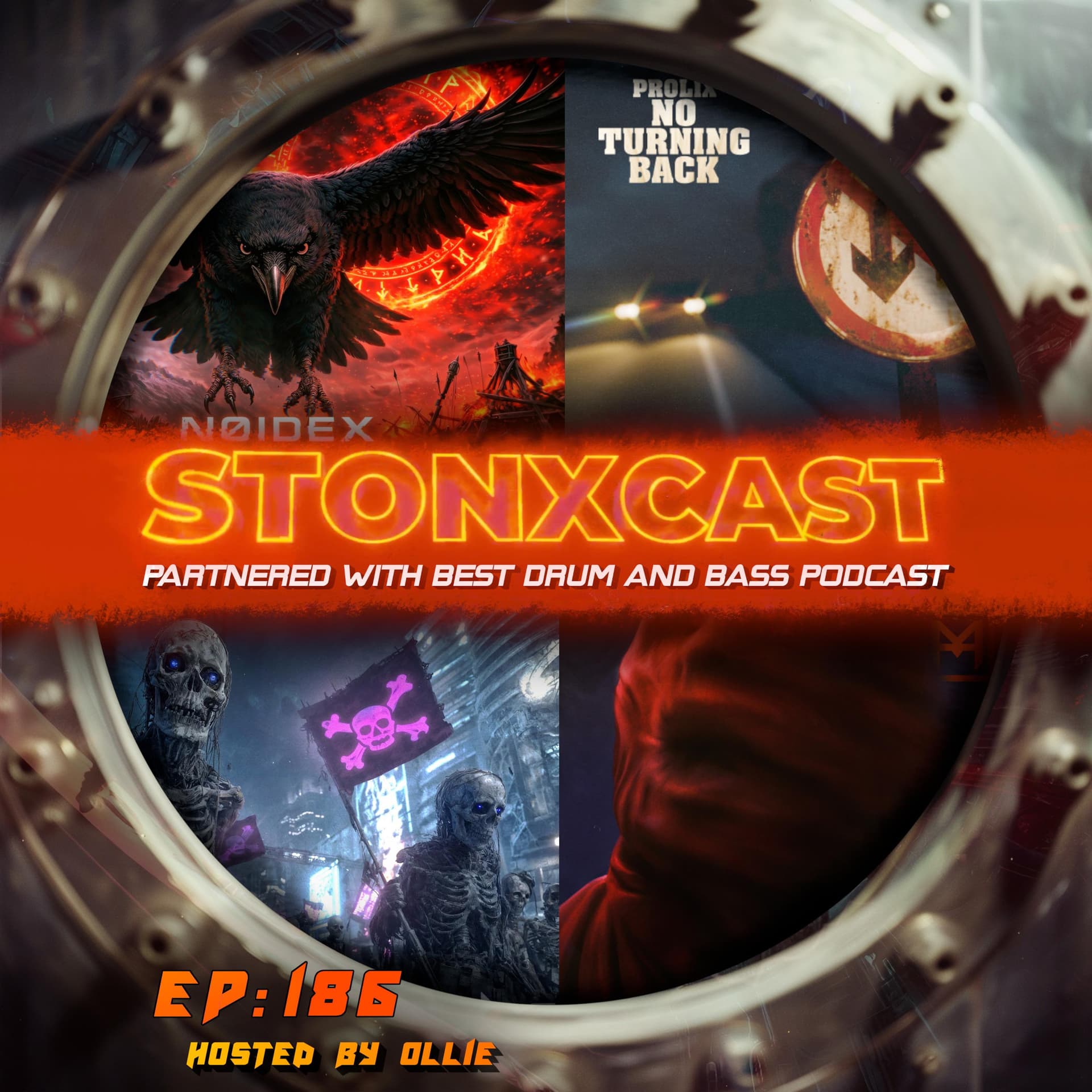 Stonxcast Ep.186 - Hosted By Ollie - Best Drum and Bass Podcast – Hosted by Bad Syntax & Stonx | Neurofunk + DNB Weekly cover