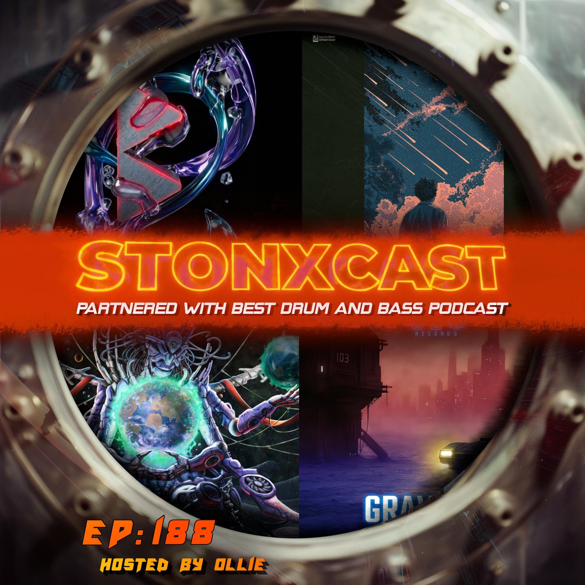 Stonxcast Ep.188 - Hosted By Ollie — Best Drum and Bass Podcast – Hosted by Bad Syntax & Stonx | Neurofunk + DNB Weekly cover