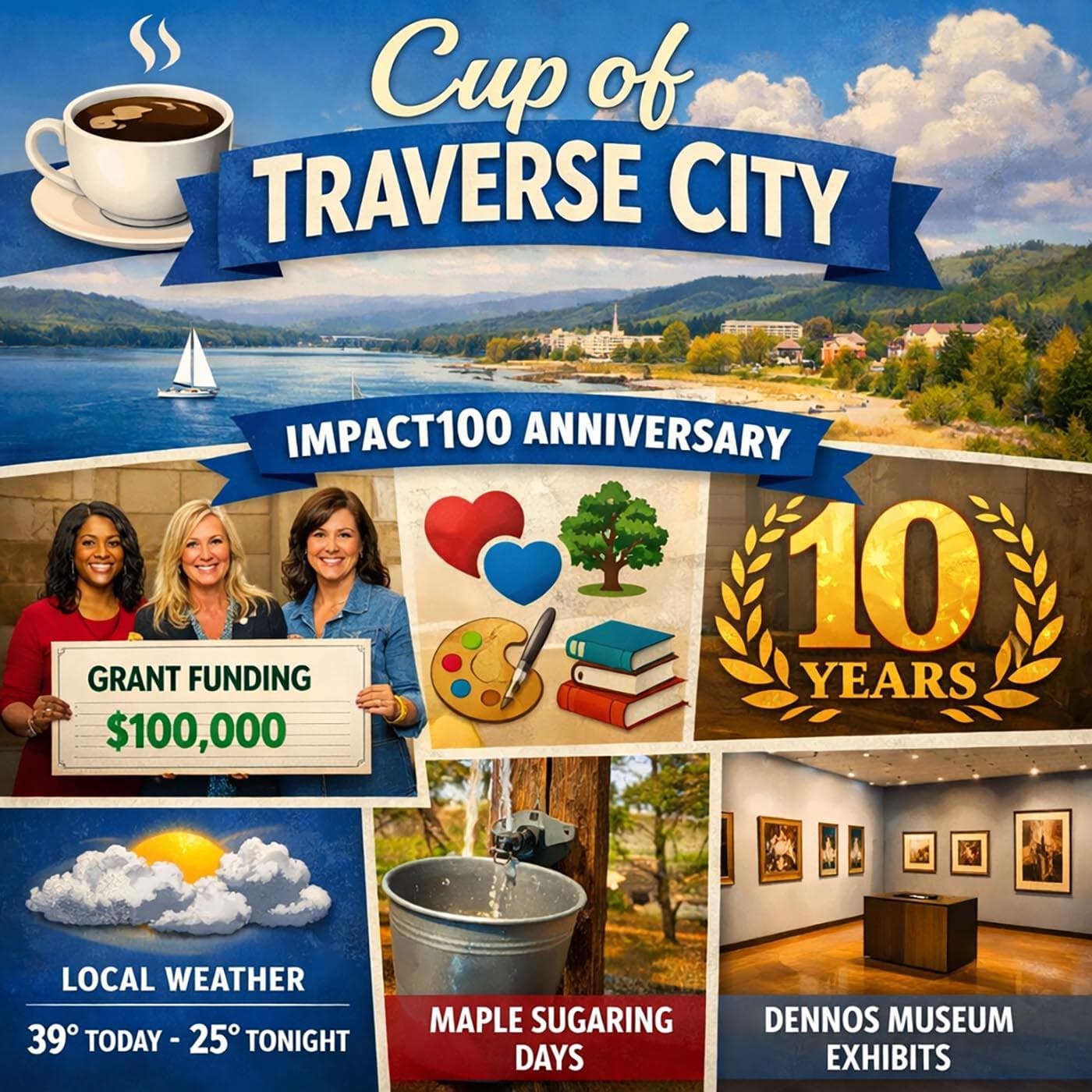 COTC - 9 Mar 2026 - Impact100's 10th Anniversary - Cup of Traverse City cover