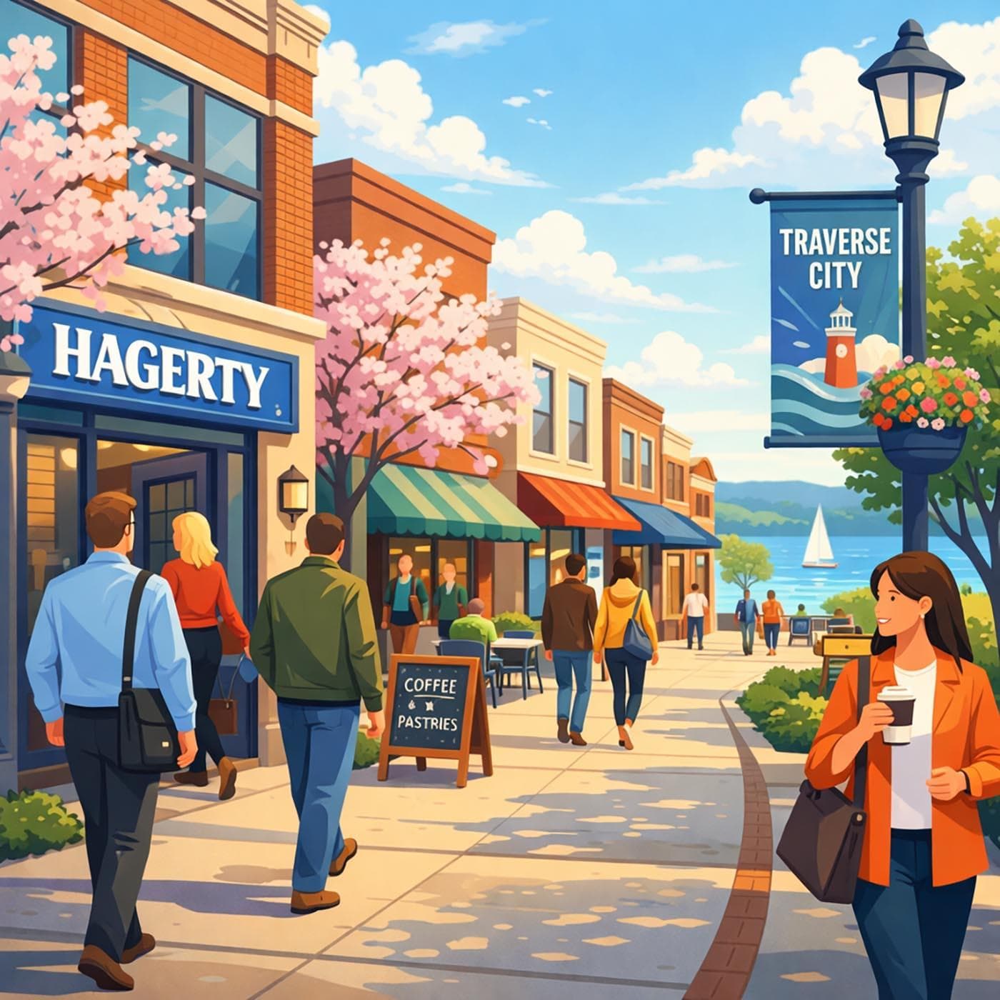 COTC - 8 Apr 2026 - Hagerty returning to in-office work - Cup of Traverse City cover