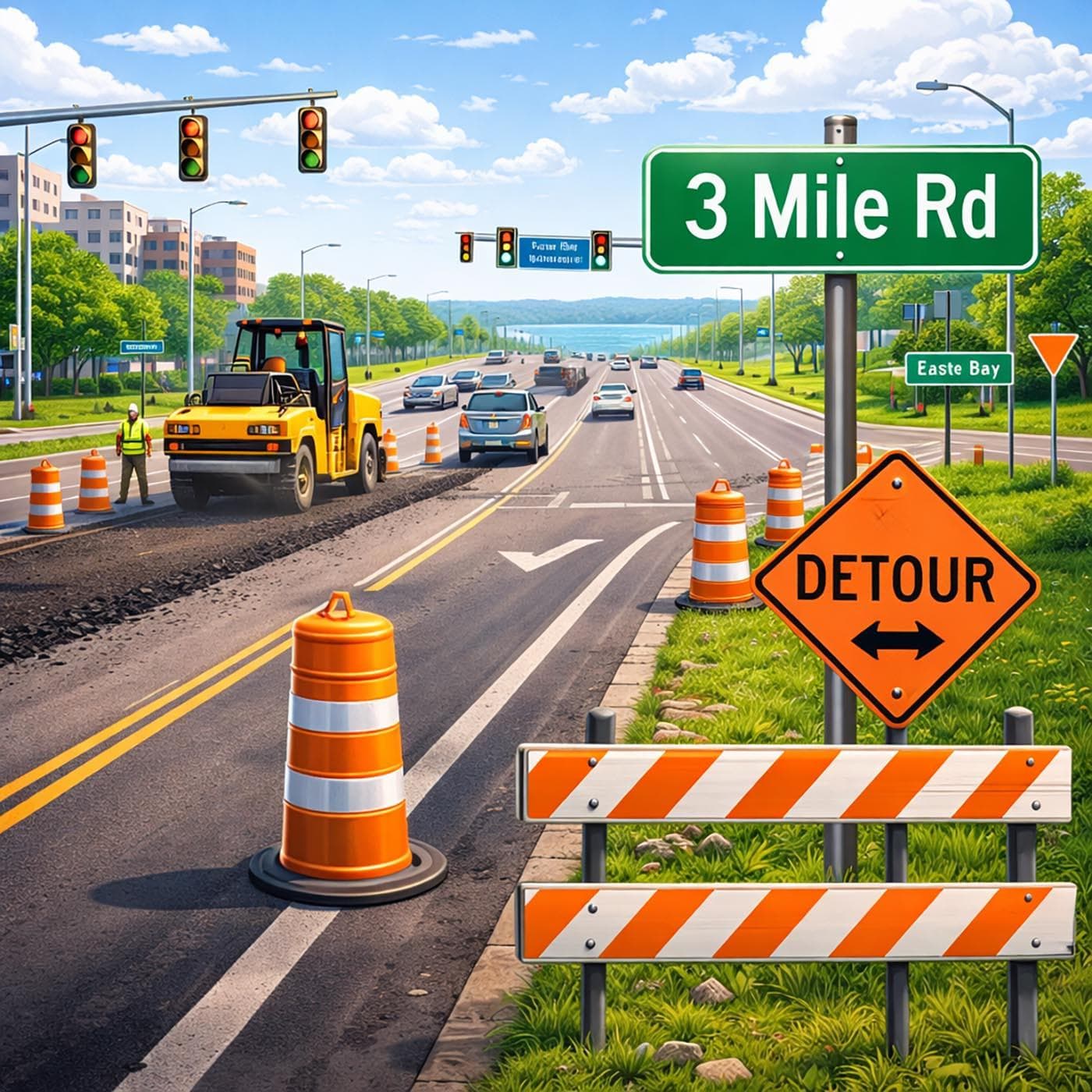 COTC - 9 Apr 2026 - 3 Mile Road Detour - Cup of Traverse City cover