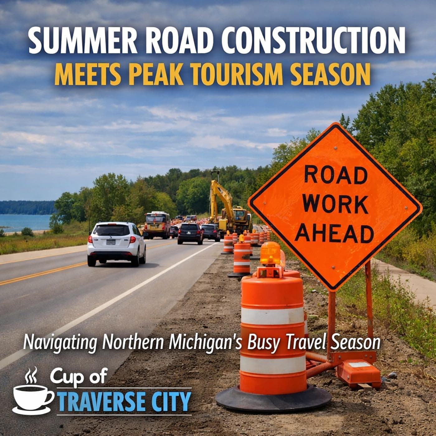 COTC - 10 Apr 2026 - Summer road construction - Cup of Traverse City cover