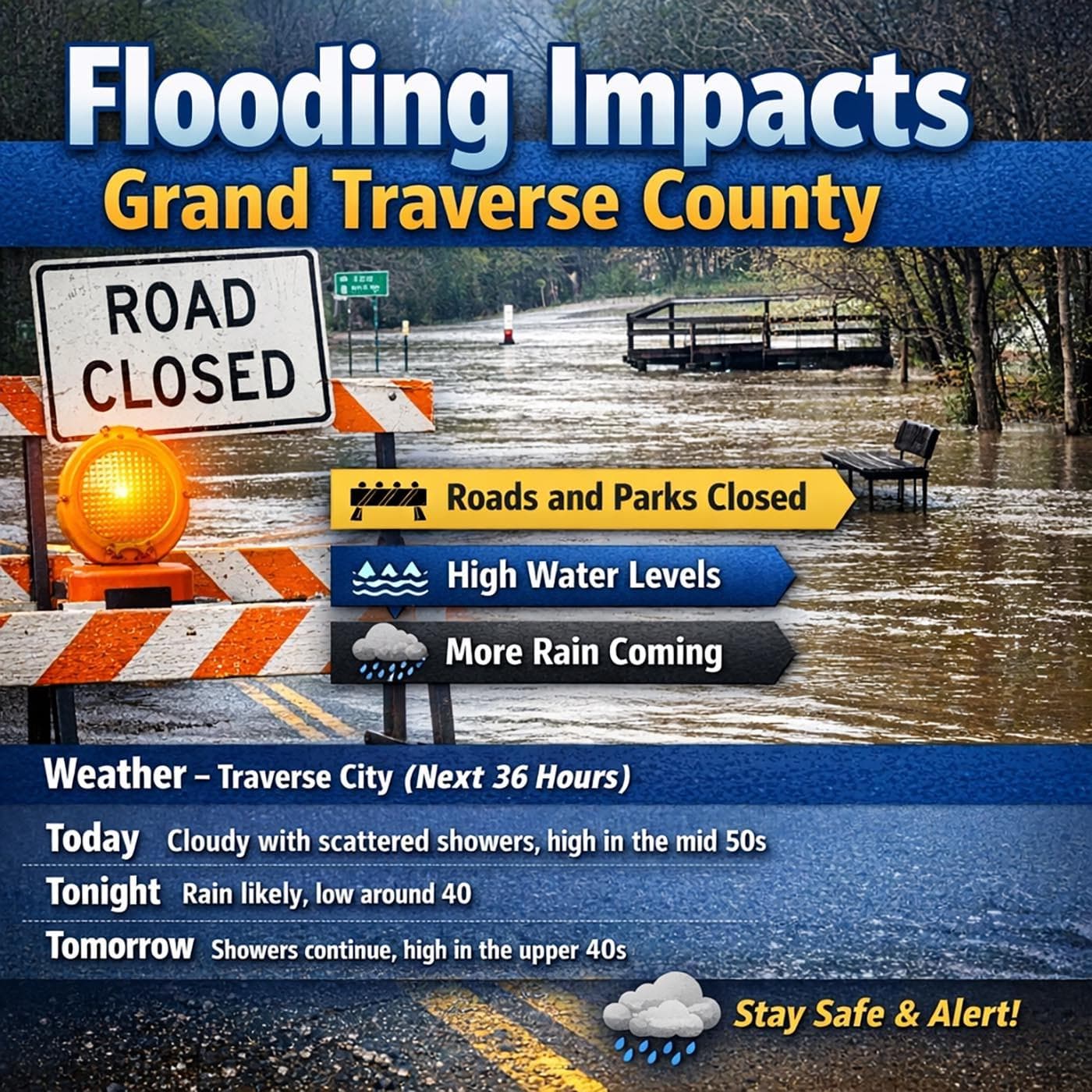 COTC - 14 Apr 2026 - Flood Warning - Cup of Traverse City cover