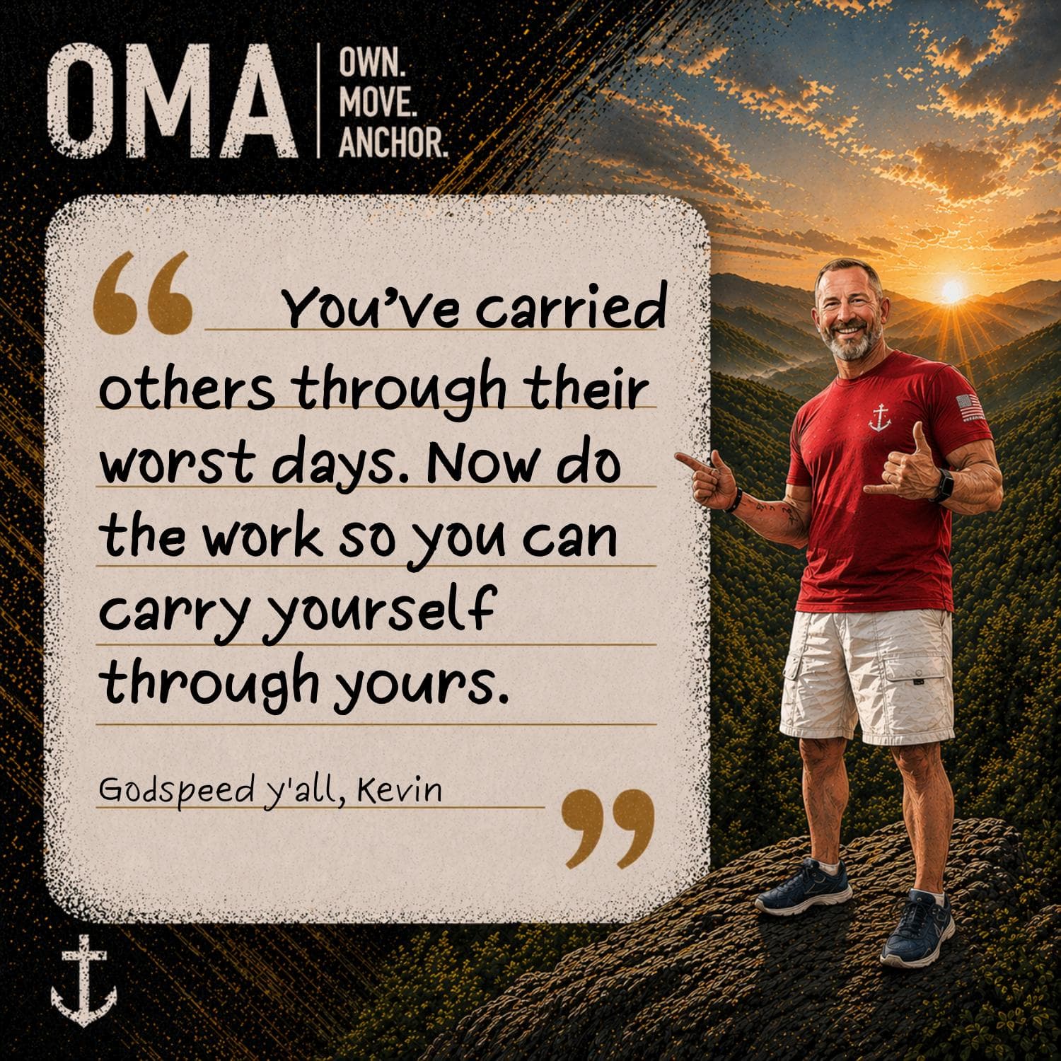 Why Caregivers and First Responders Feel it After | Five Minute Friday - Own. Move. Anchor. with Kevin Pannell cover