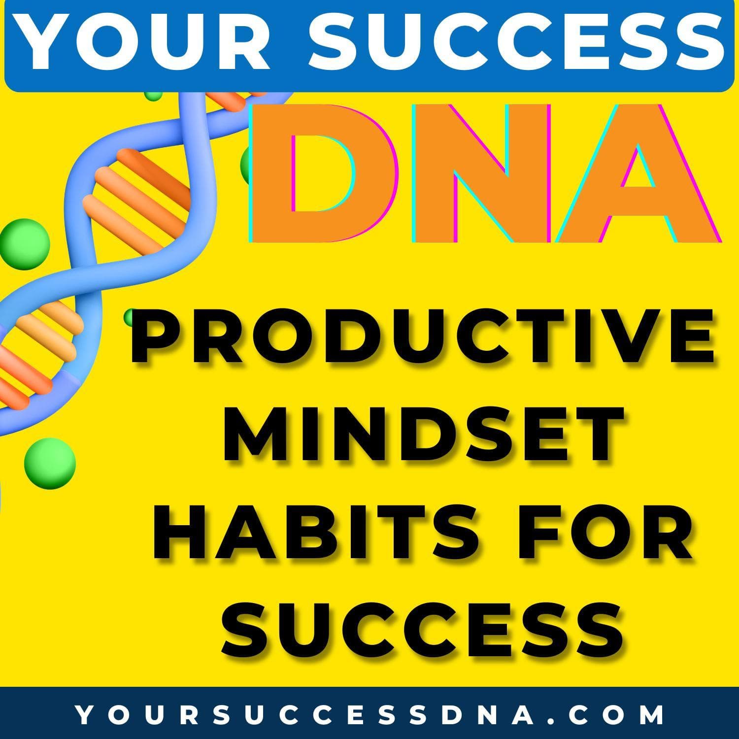 Your Success DNA | Productive Mindset Habits for Success cover