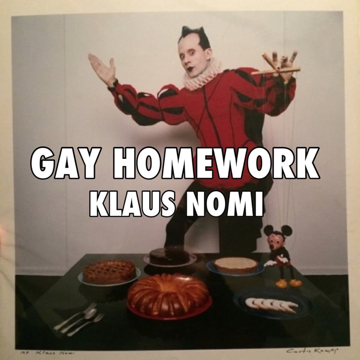 Klaus Nomi - GAY HOMEWORK cover