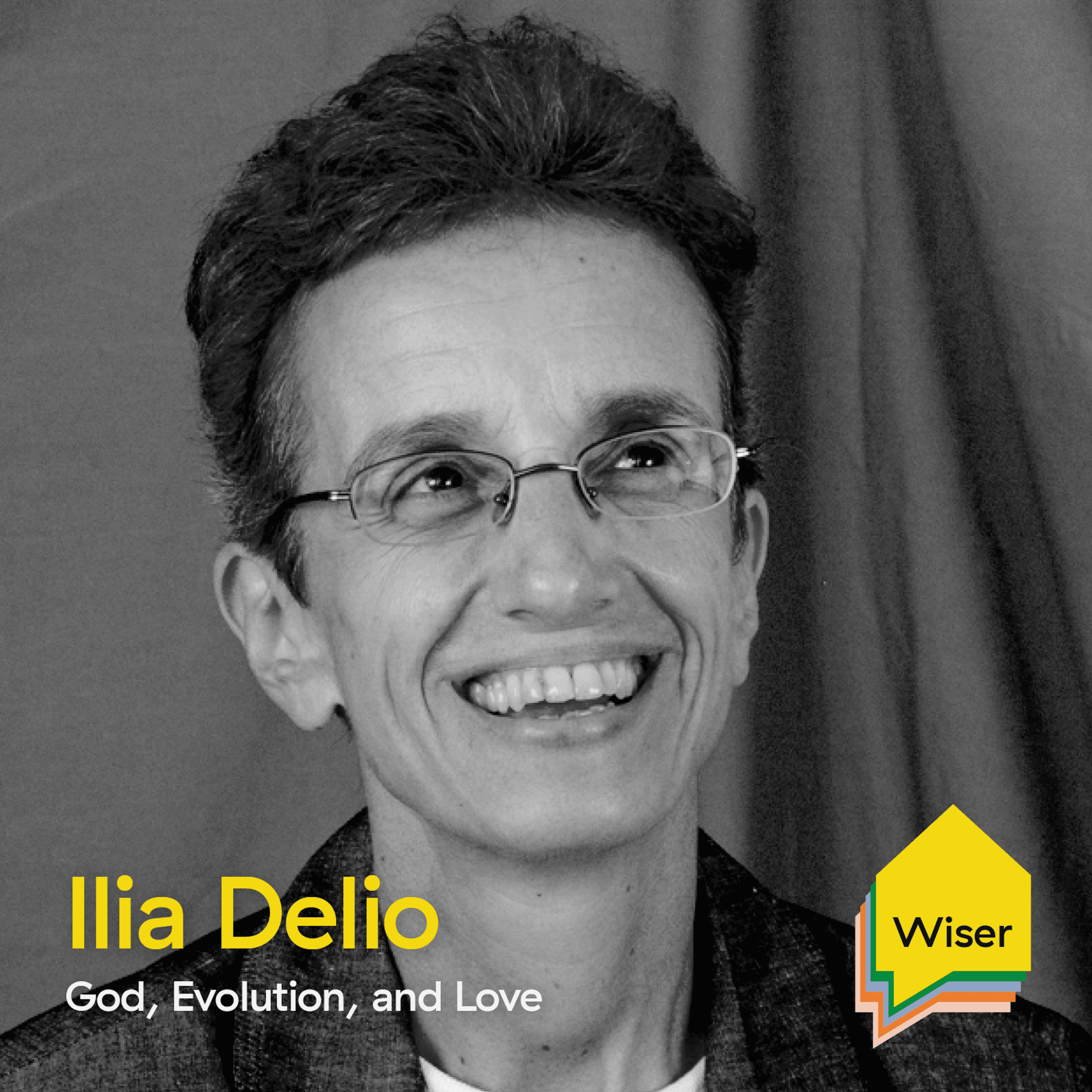 19. Religion, Evolution, and AI with Ilia Delio - Wiser Conversations cover