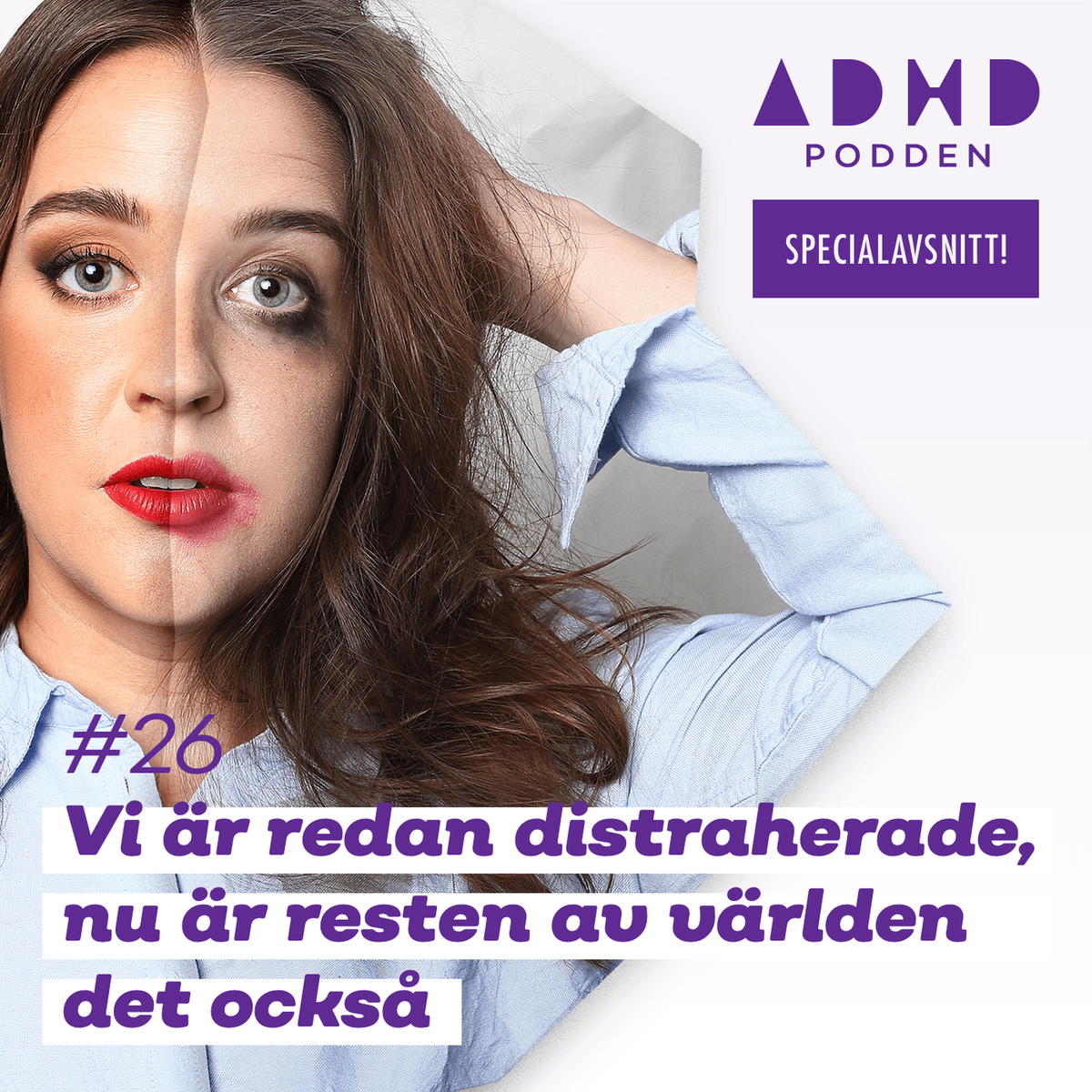 PODDEN TILLBAKA! - Josefins strategier för att hantera karantänen - ADHD-Podden cover