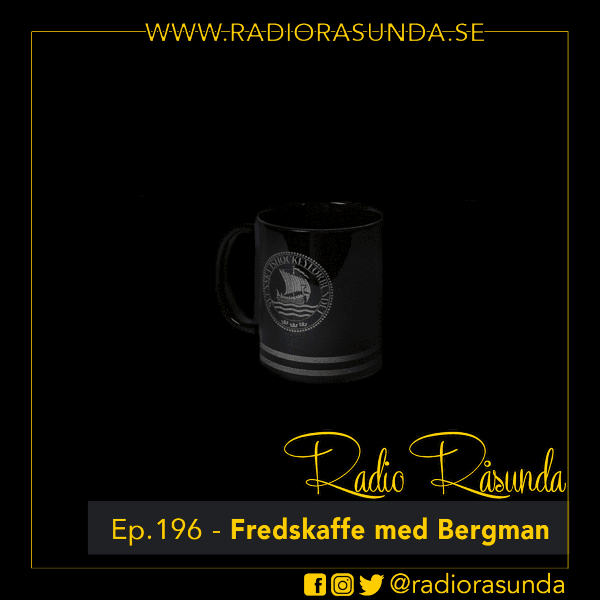 Radio Råsunda #196 - Fredskaffe med Bergman - Radio Råsunda cover