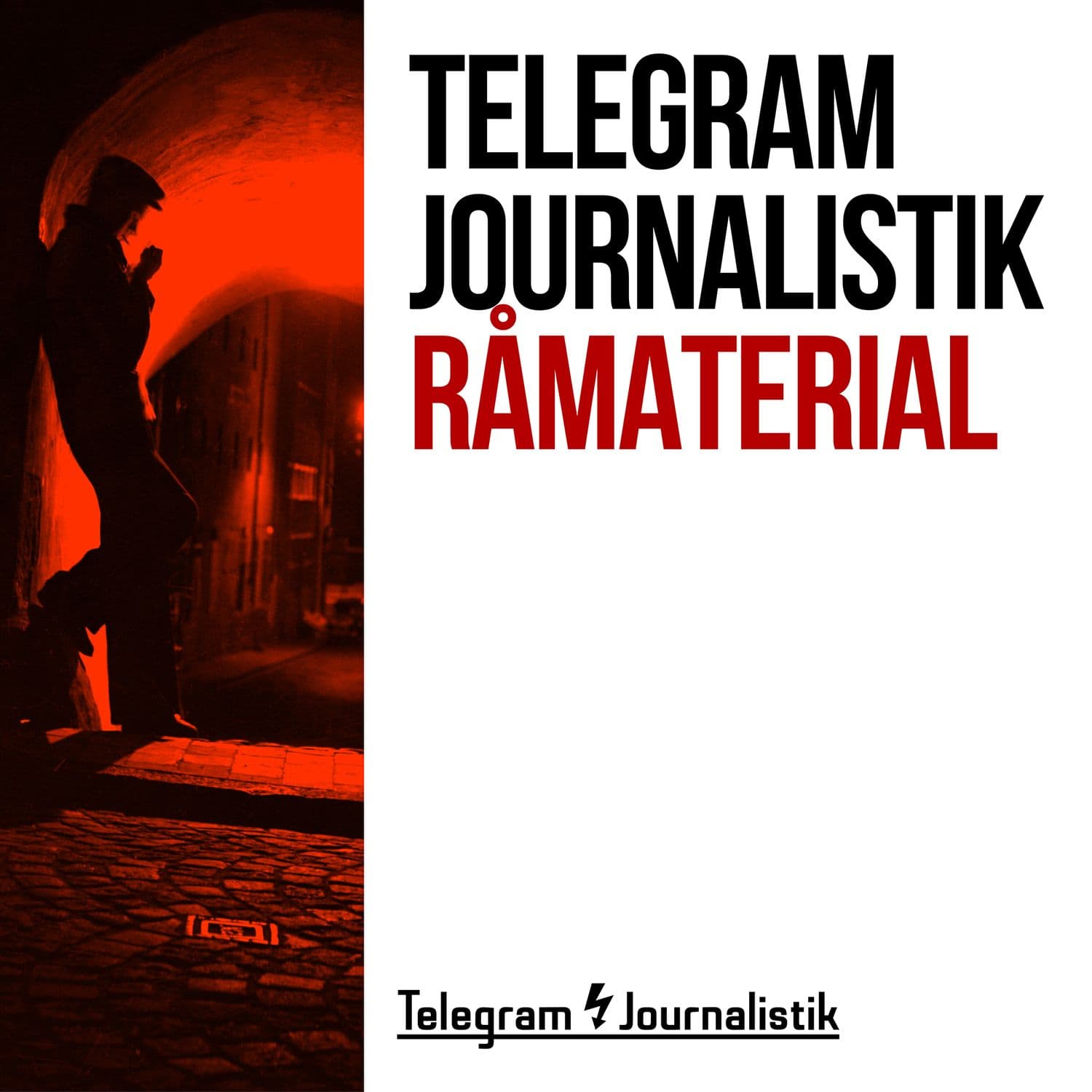 Telegram Journalistik Råmaterial cover