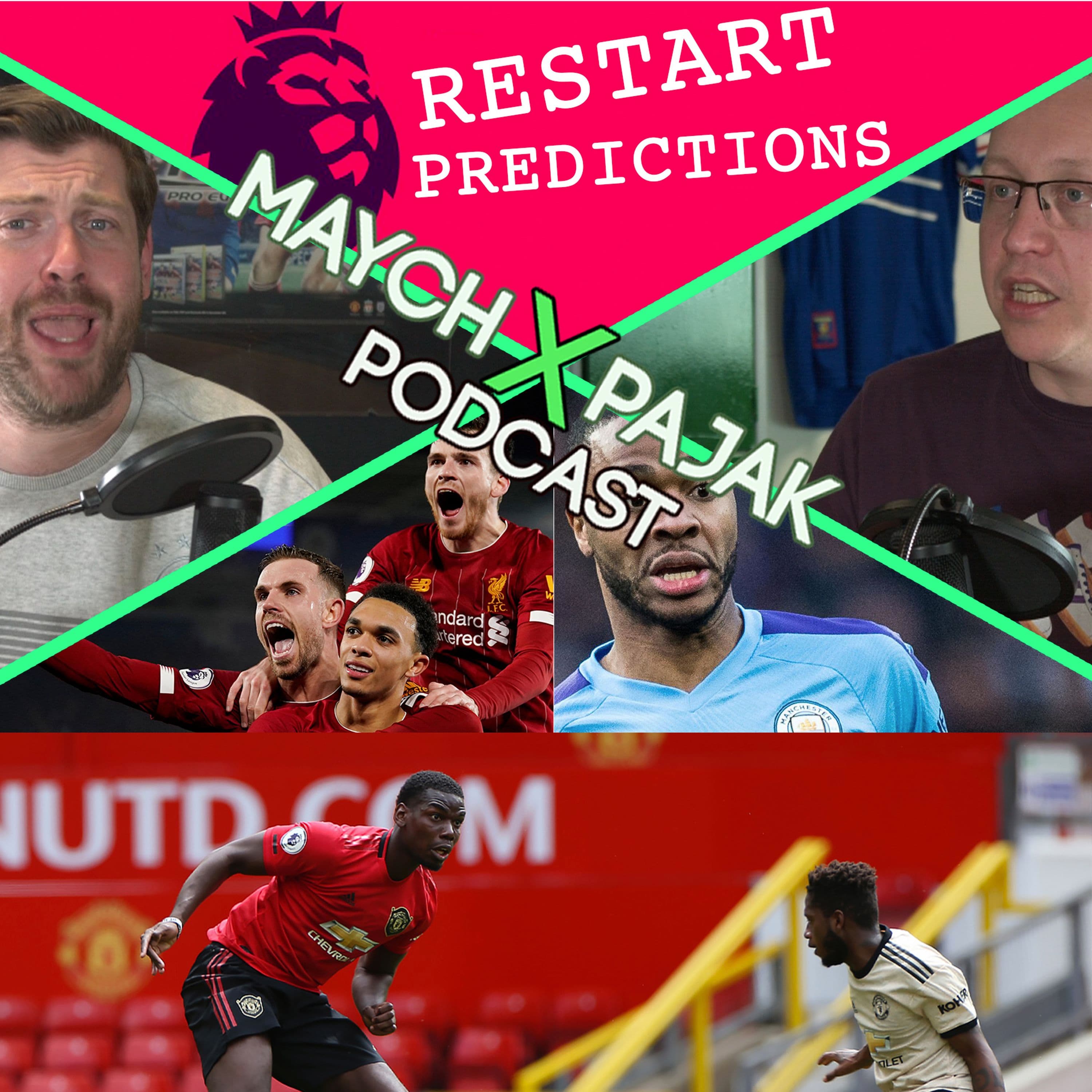 PREMIER LEAGUE RESTART PREDICTIONS! | MAYCH X PAJAK PODCAST S02E16 - Maych x Pajak cover