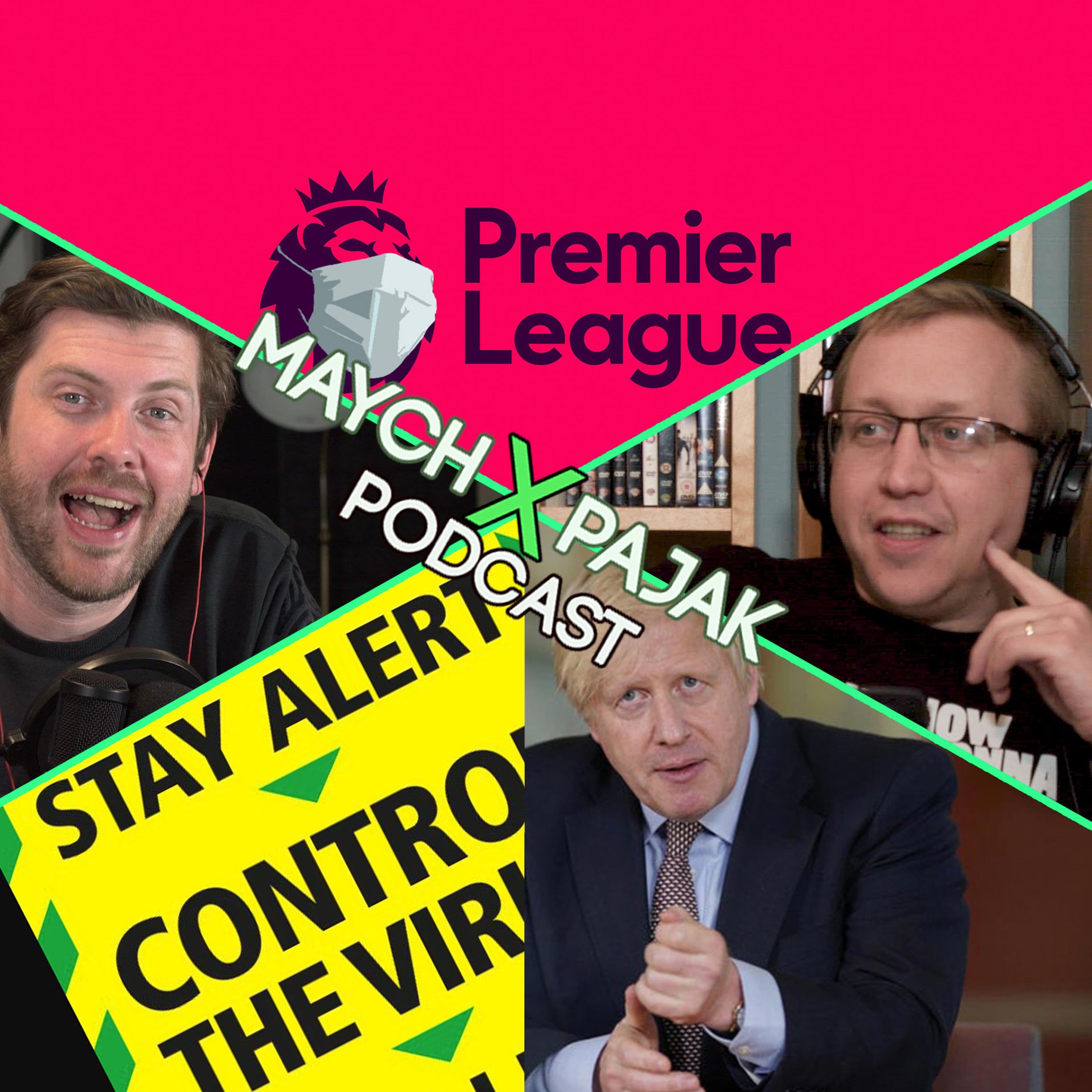STAY ALERT SHAMBLES & PREMIER LEAGUE RETURN DATE | MAYCH X PAJAK PODCAST S02E12 - Maych x Pajak cover