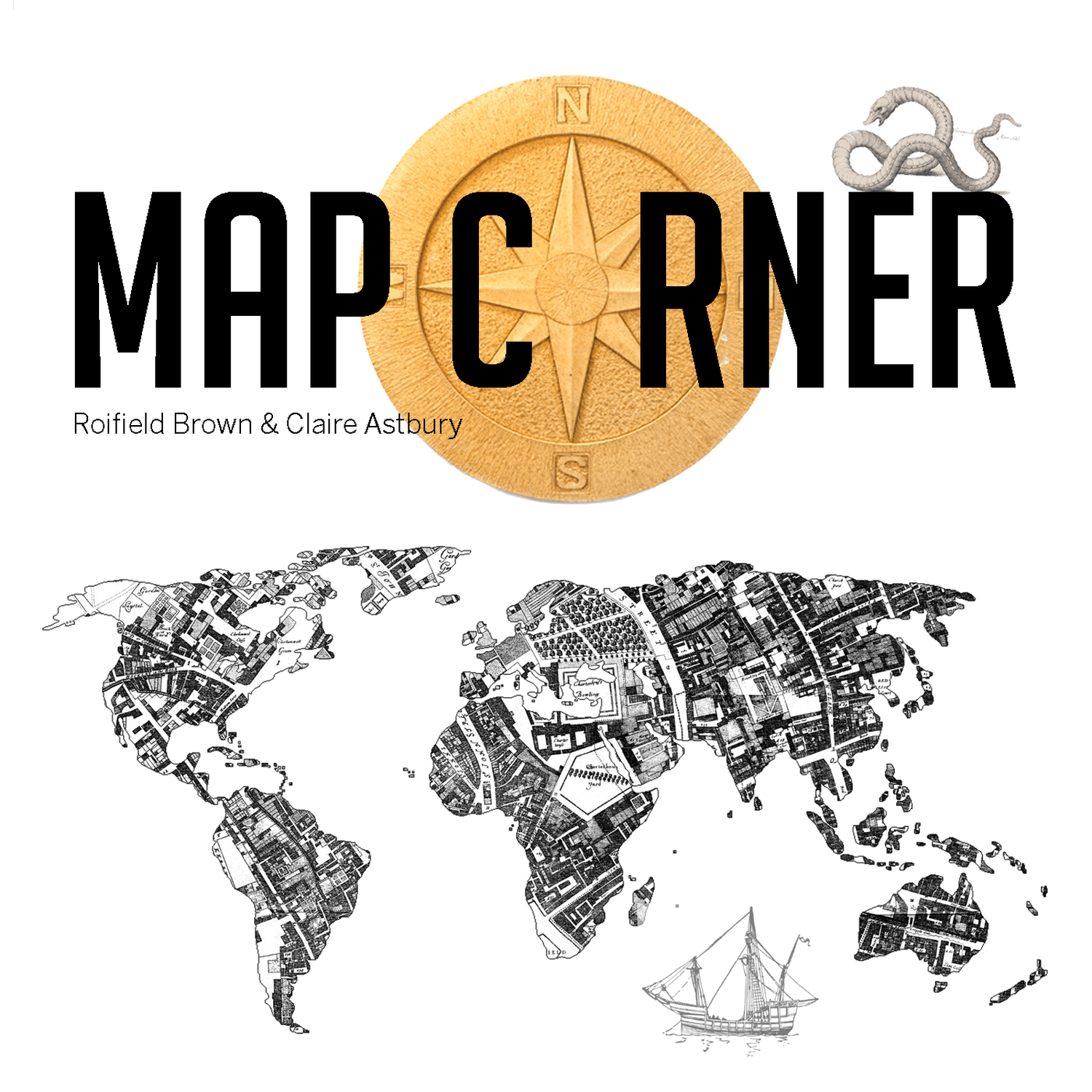 Simon Kuestenmacher - Random Maps: The World in Over 100 Unusual Maps - Map Corner cover