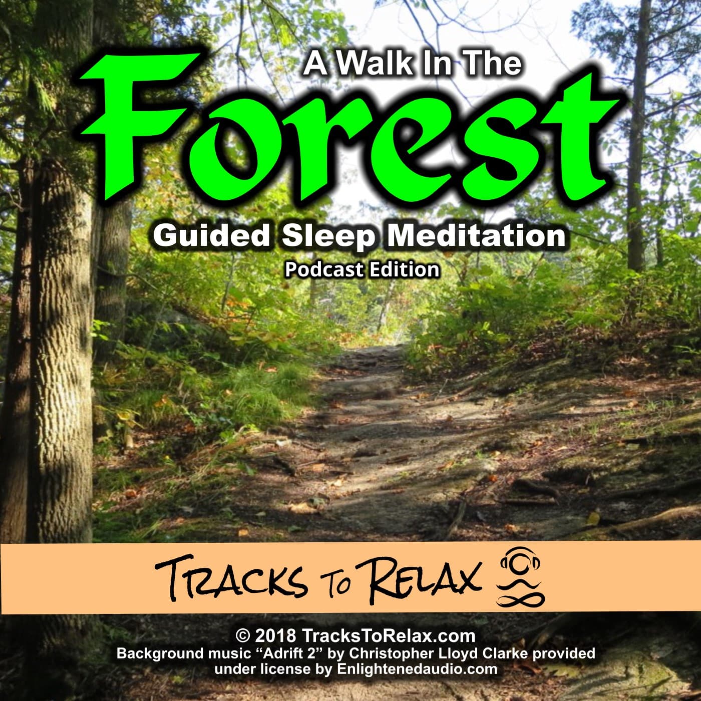 Forest Walk Sleep Meditation - Tracks To Relax Meditations cover